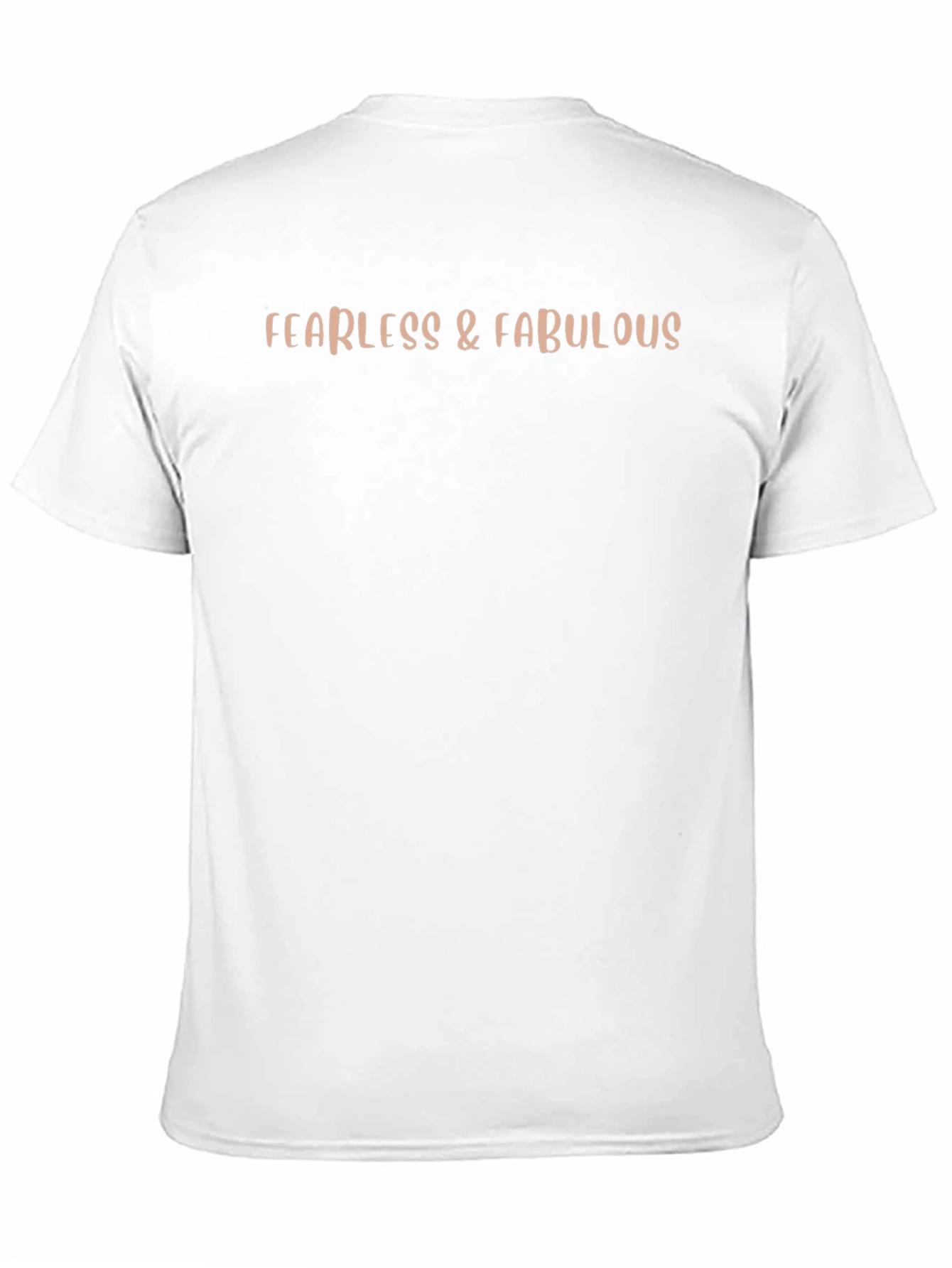 Fearless & Fabulous Graphic Tee - Soft Cotton Blend