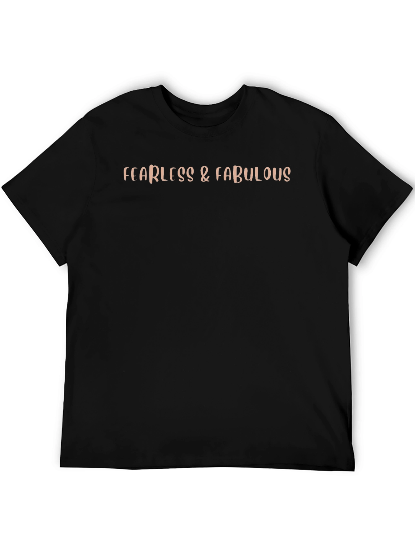 Fearless & Fabulous Graphic Tee - Soft Cotton Blend