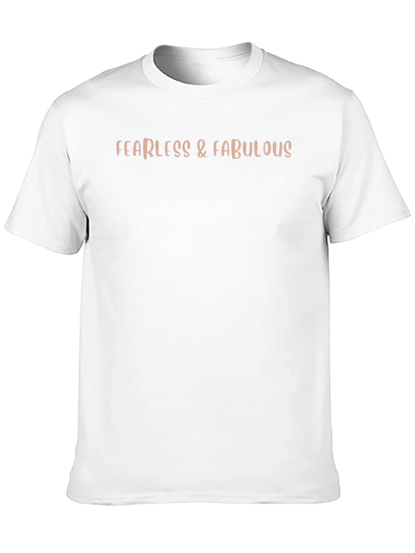 Fearless & Fabulous Graphic Tee - Soft Cotton Blend