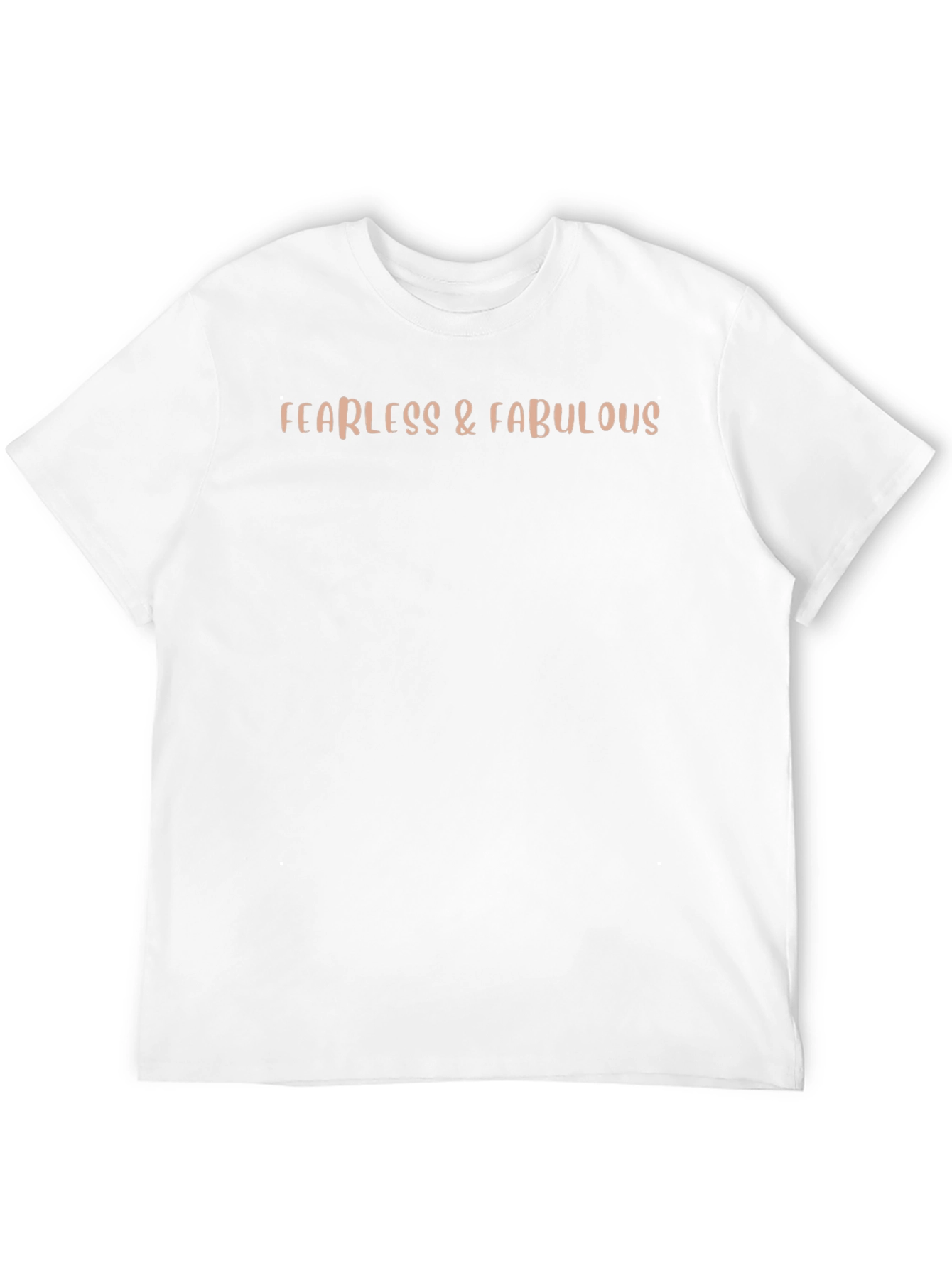 Fearless & Fabulous Graphic Tee - Soft Cotton Blend