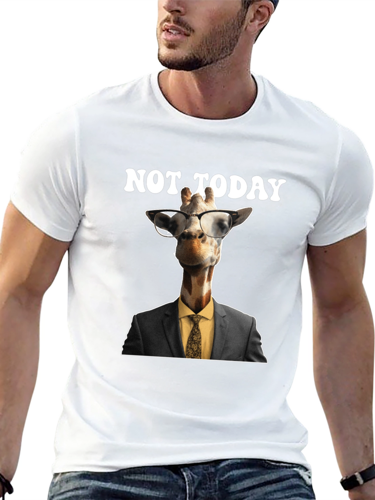 Not Today Giraffe T-Shirt