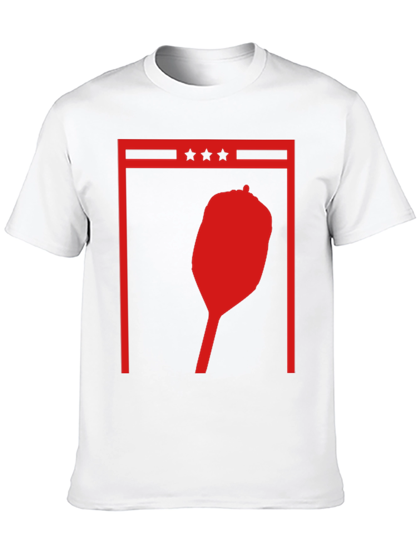 Red Graphic Print T-Shirt
