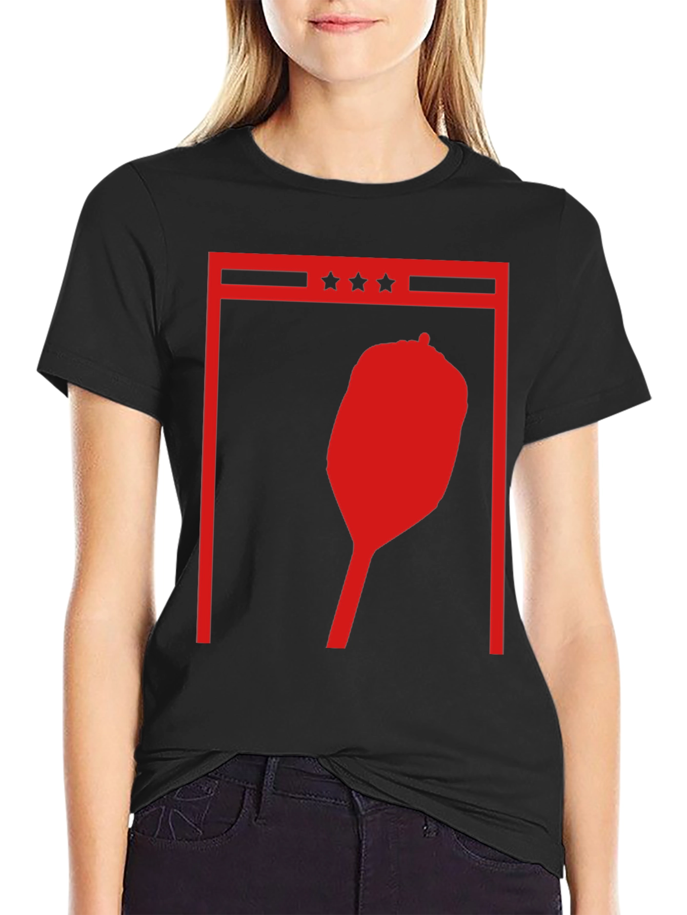 Red Graphic Print T-Shirt