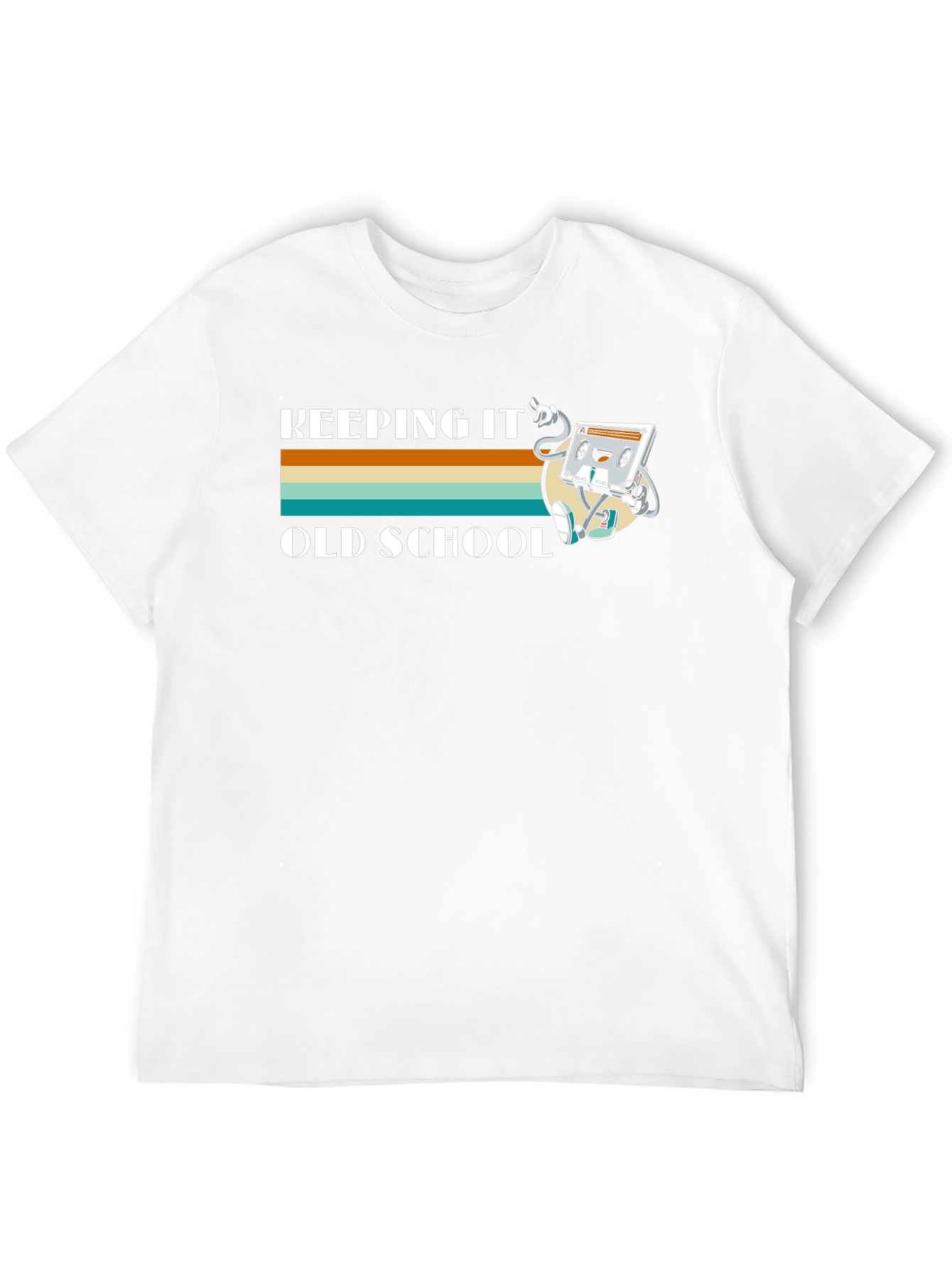 Retro Keeping It Old School Graphic T-Shirt