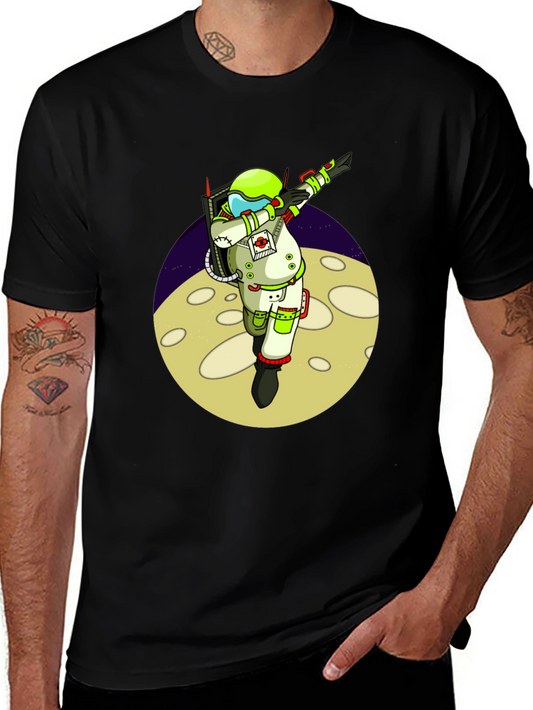 Astronaut Dabbing on Moon T-Shirt