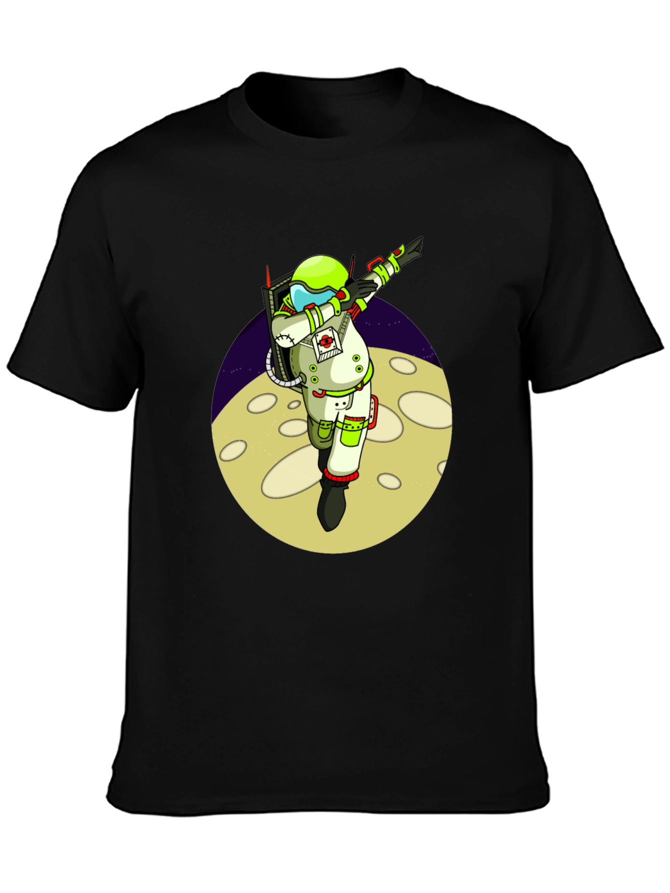 Astronaut Dabbing on Moon T-Shirt