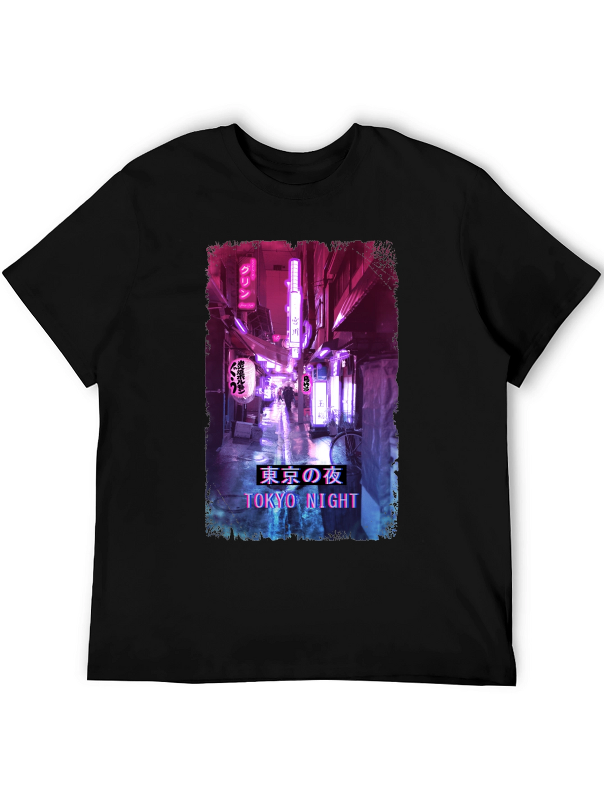 Tokyo Night Streetwear T-Shirt