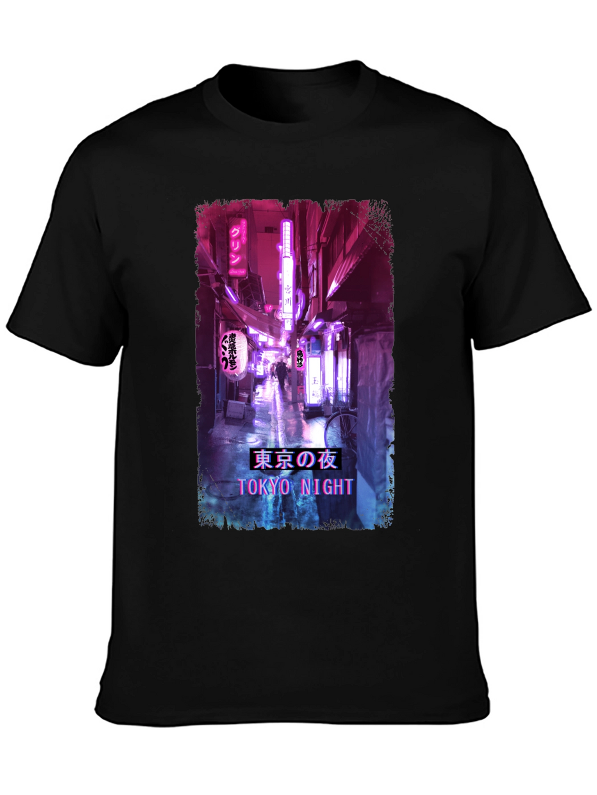 Tokyo Night Streetwear T-Shirt