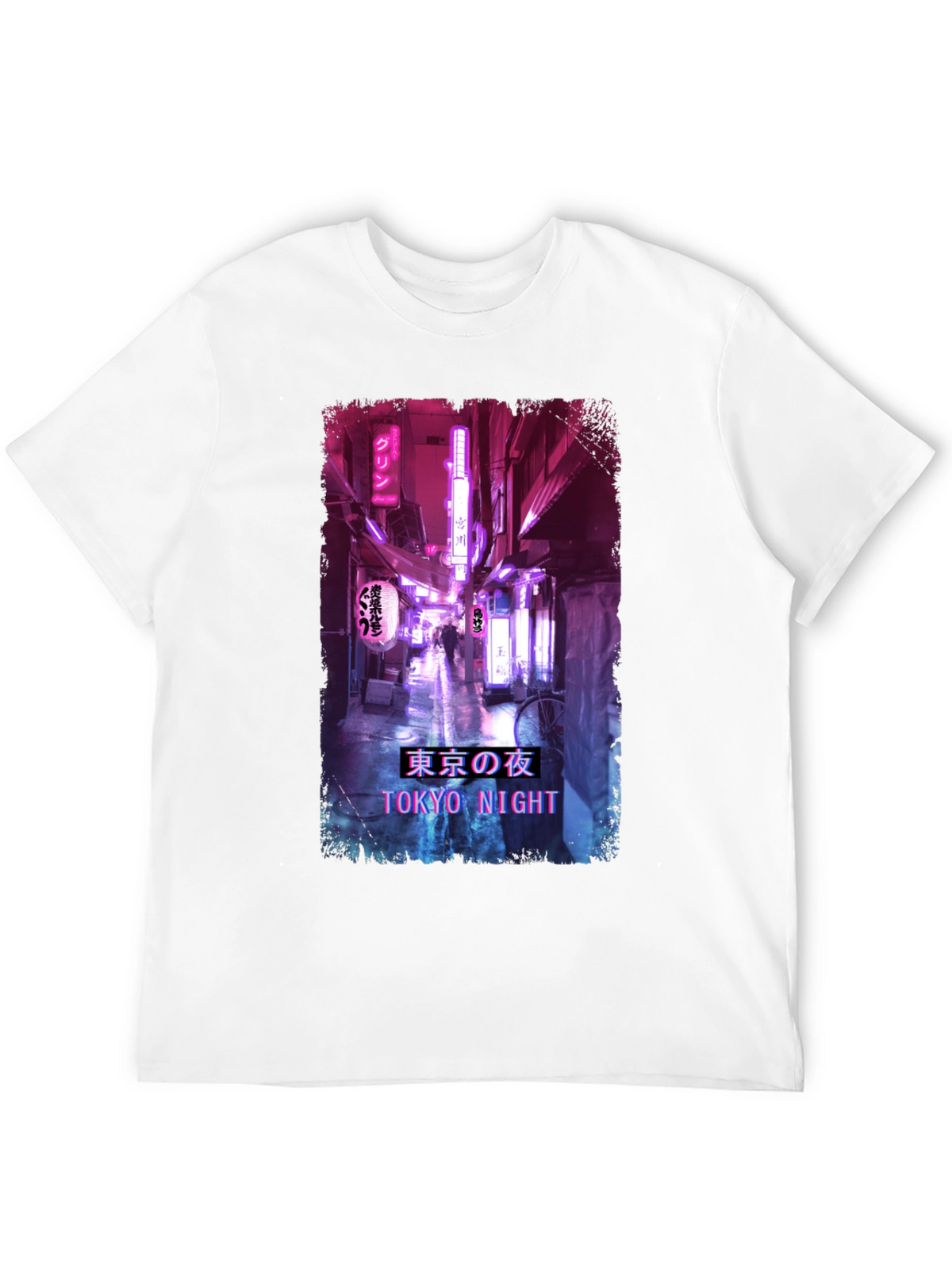 Tokyo Night Streetwear T-Shirt