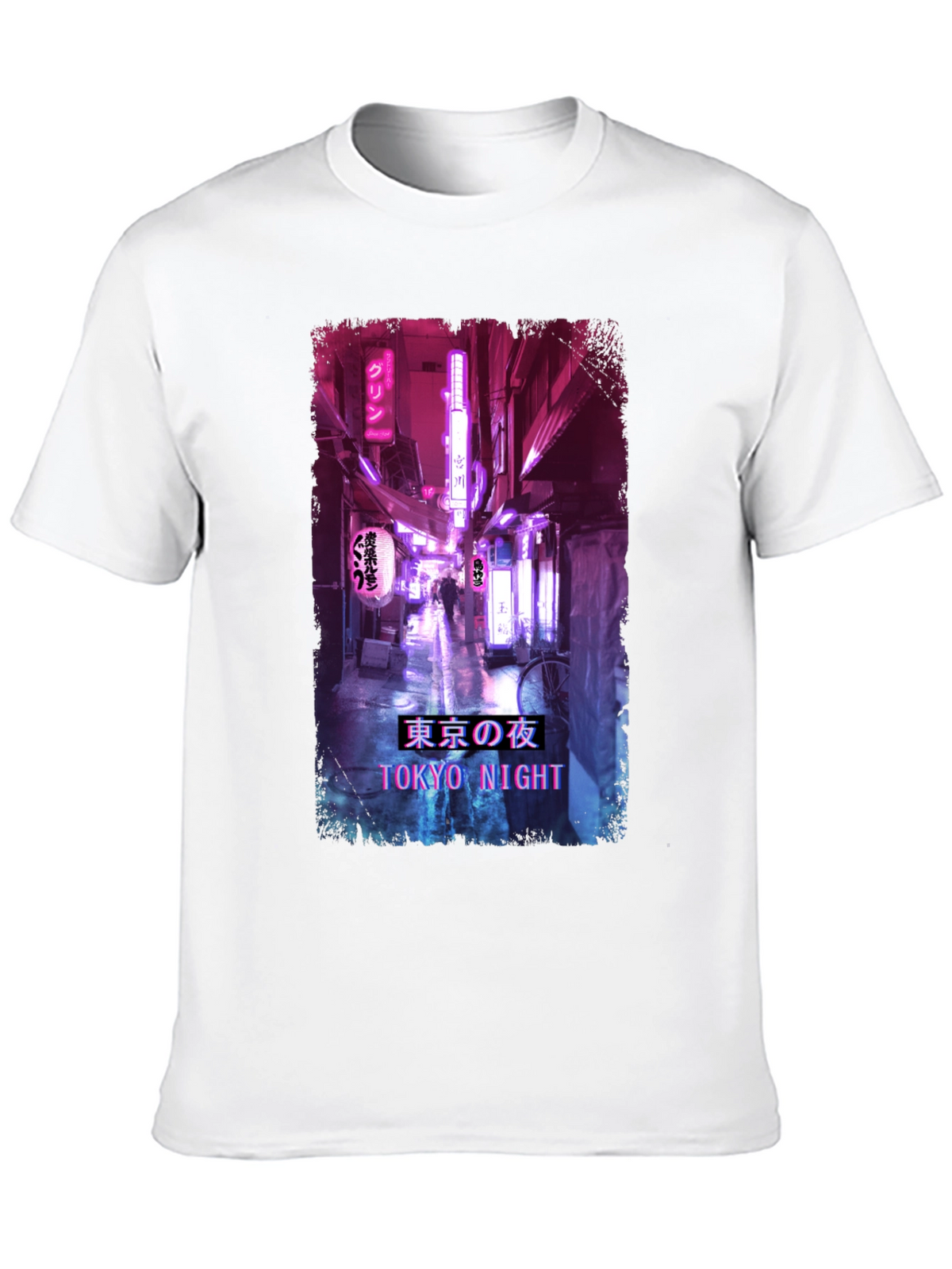 Tokyo Night Streetwear T-Shirt