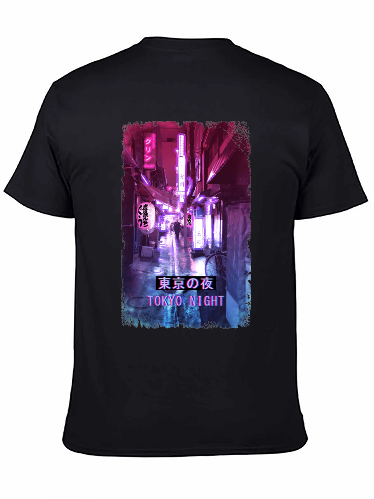 Tokyo Night Streetwear T-Shirt