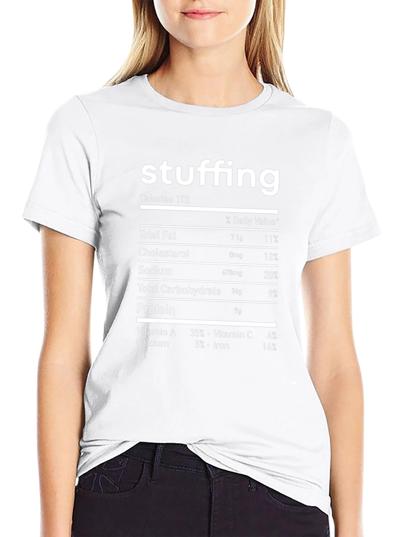 Stuffing Nutrition Facts T-Shirt