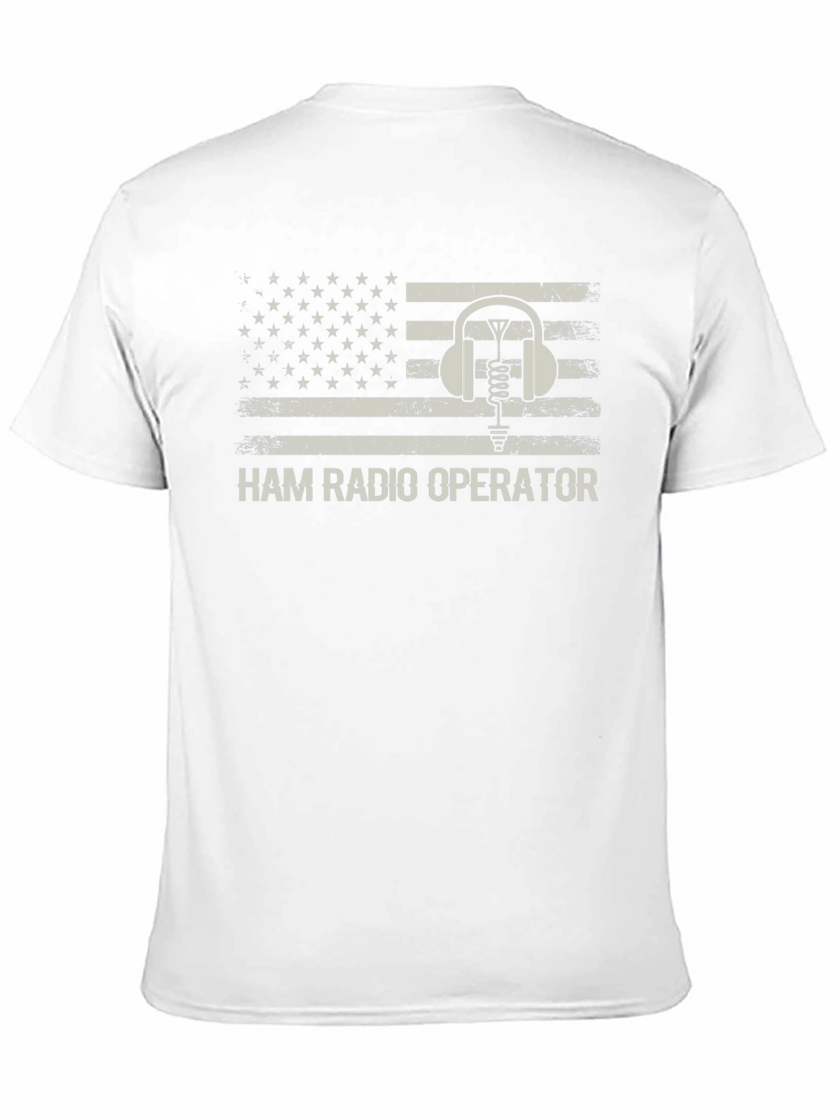 Ham Radio Operator T-Shirt - Patriotic Design