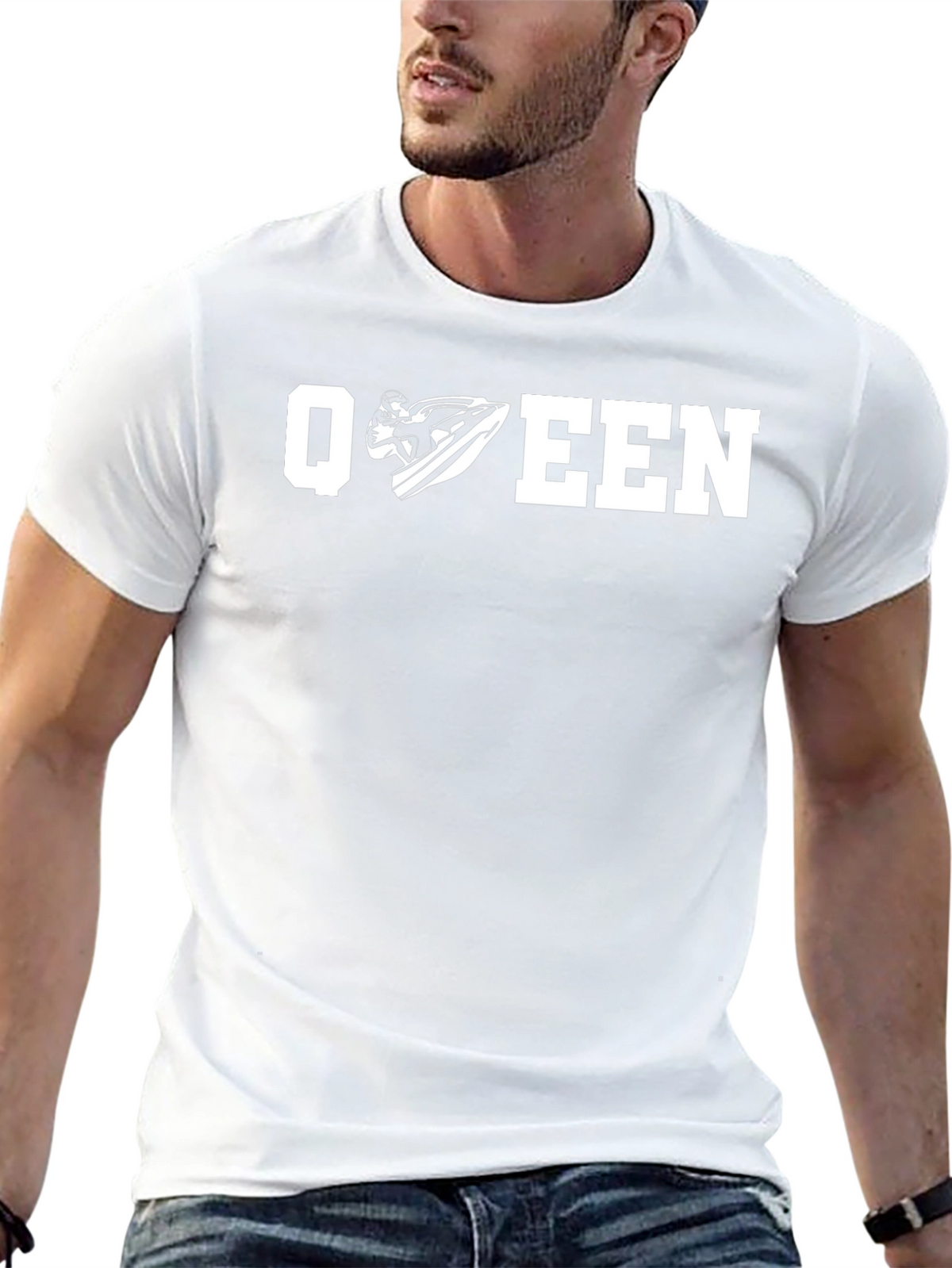Jet Ski Queen T-Shirt - Black Graphic Tee