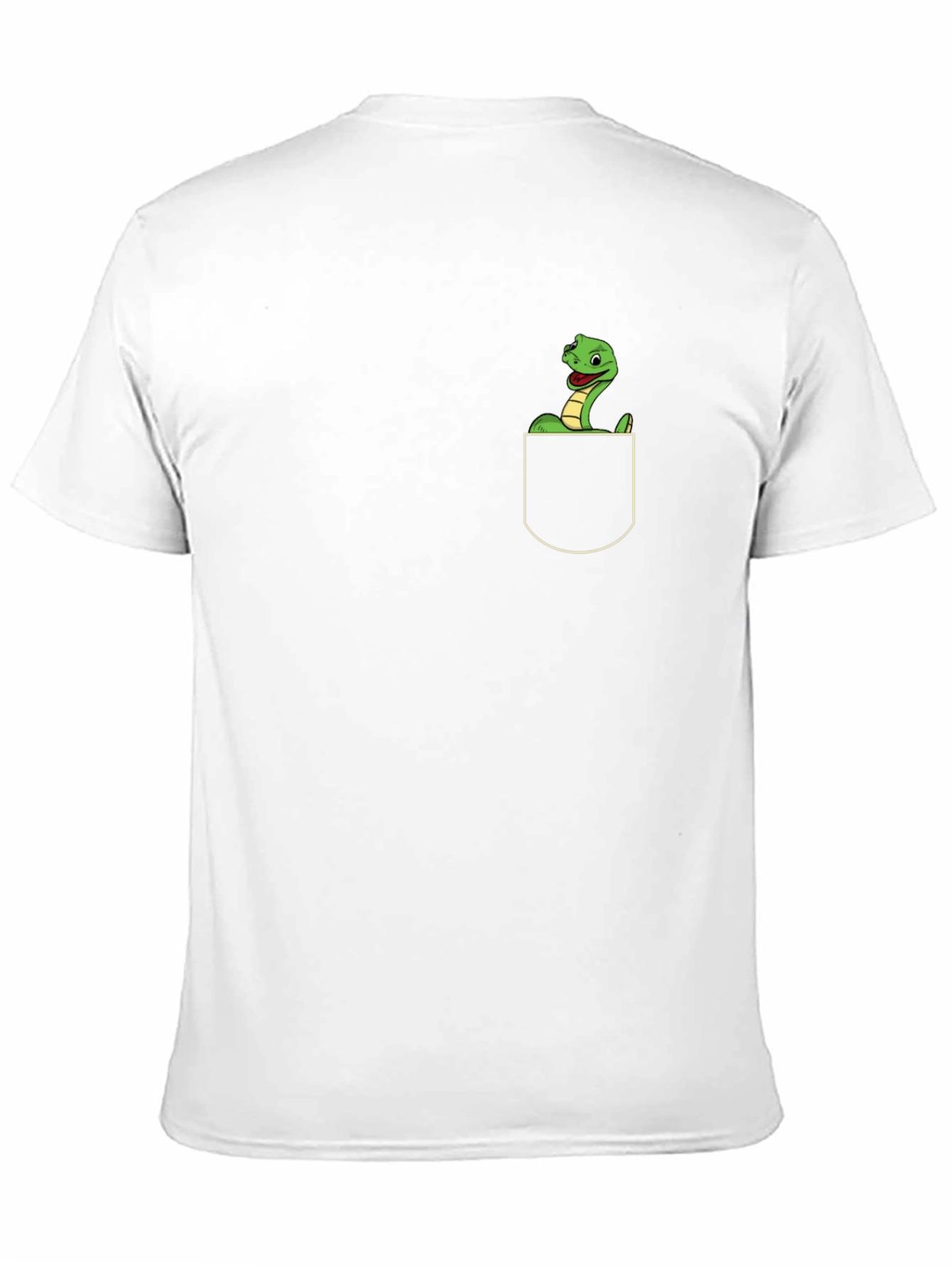 Snake in Pocket Graphic T-Shirt