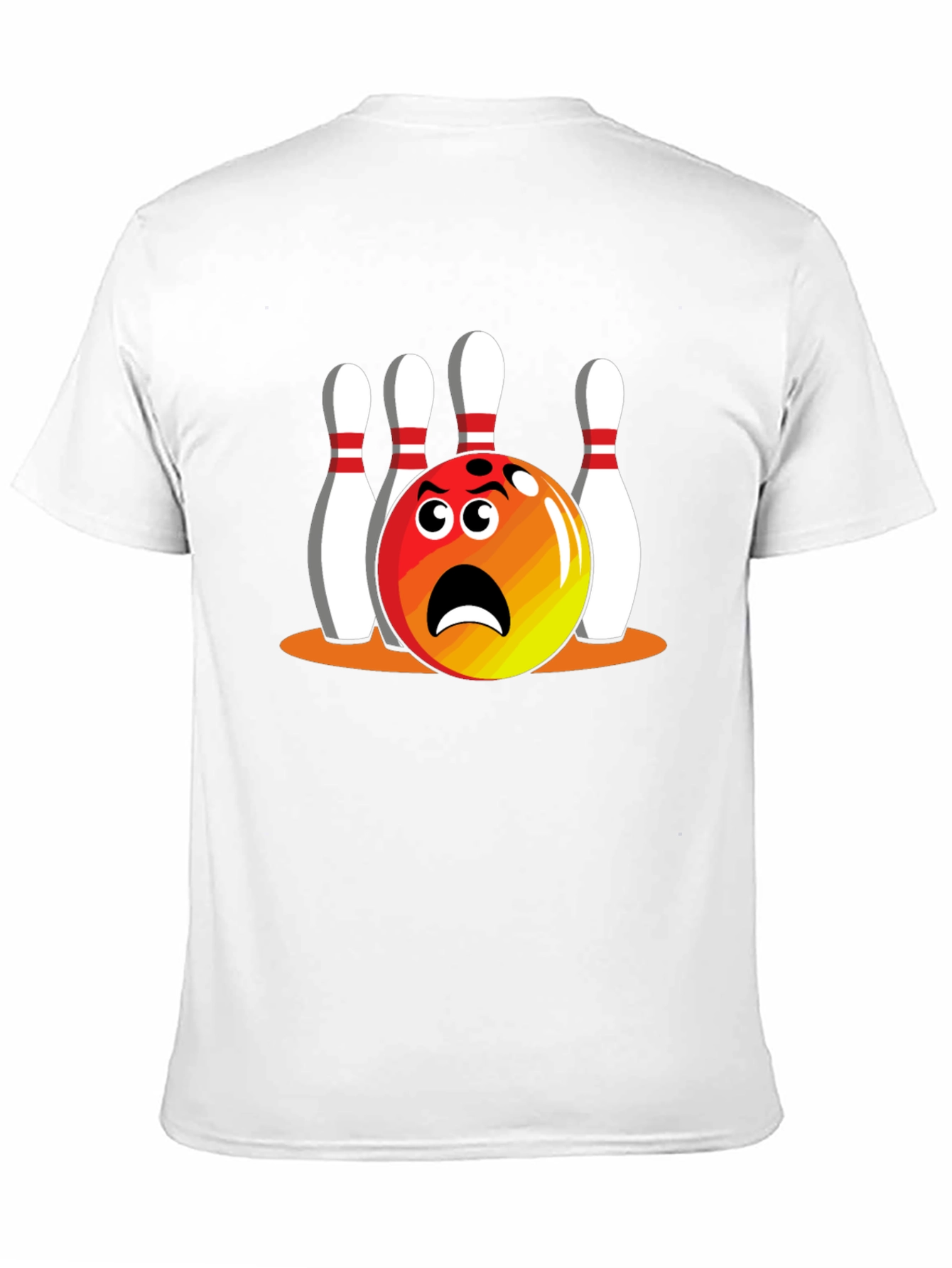 Bowling Cartoon T-Shirt - Strike Out Style!