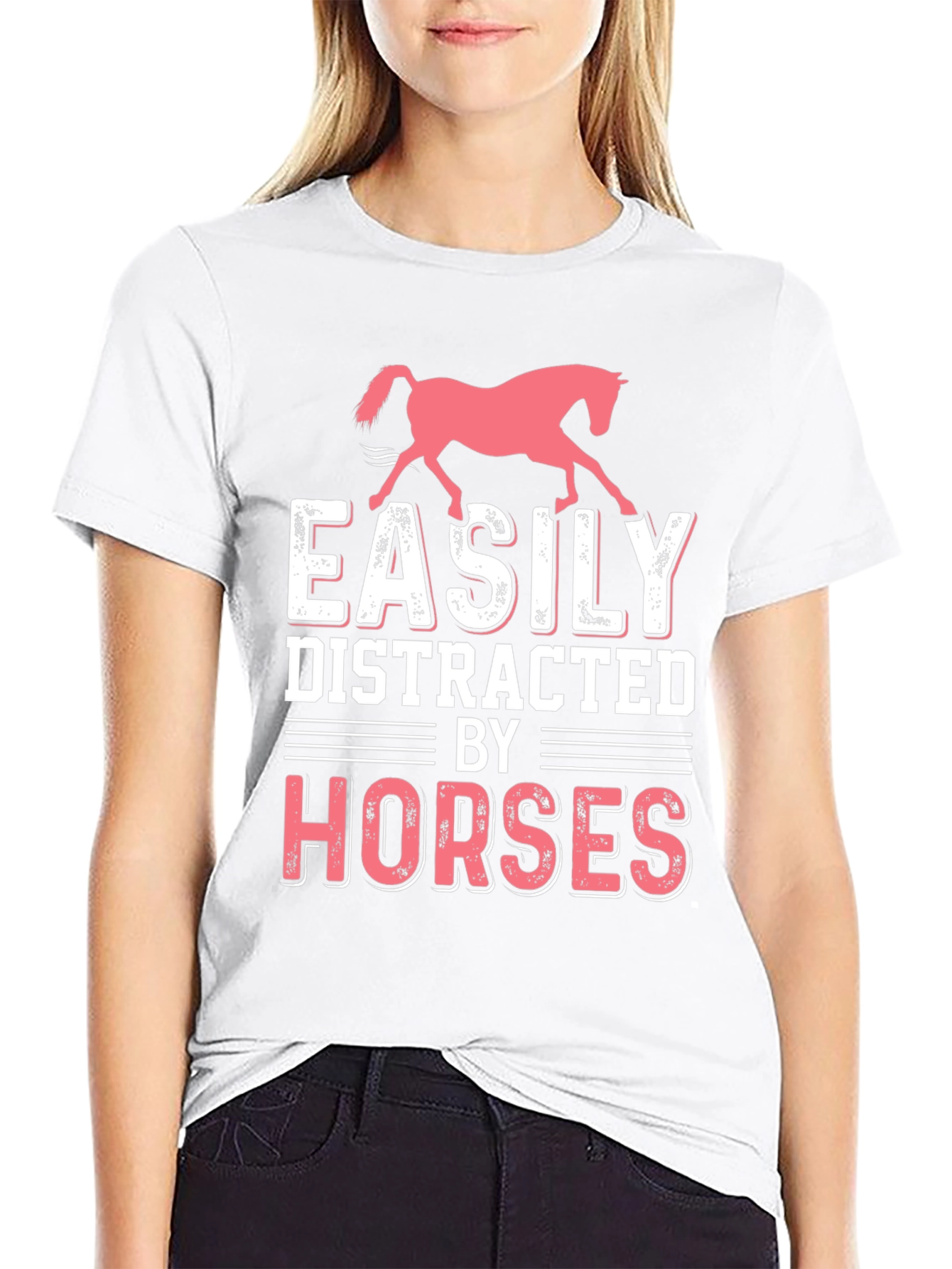 Easily Distracted by Horses Tee