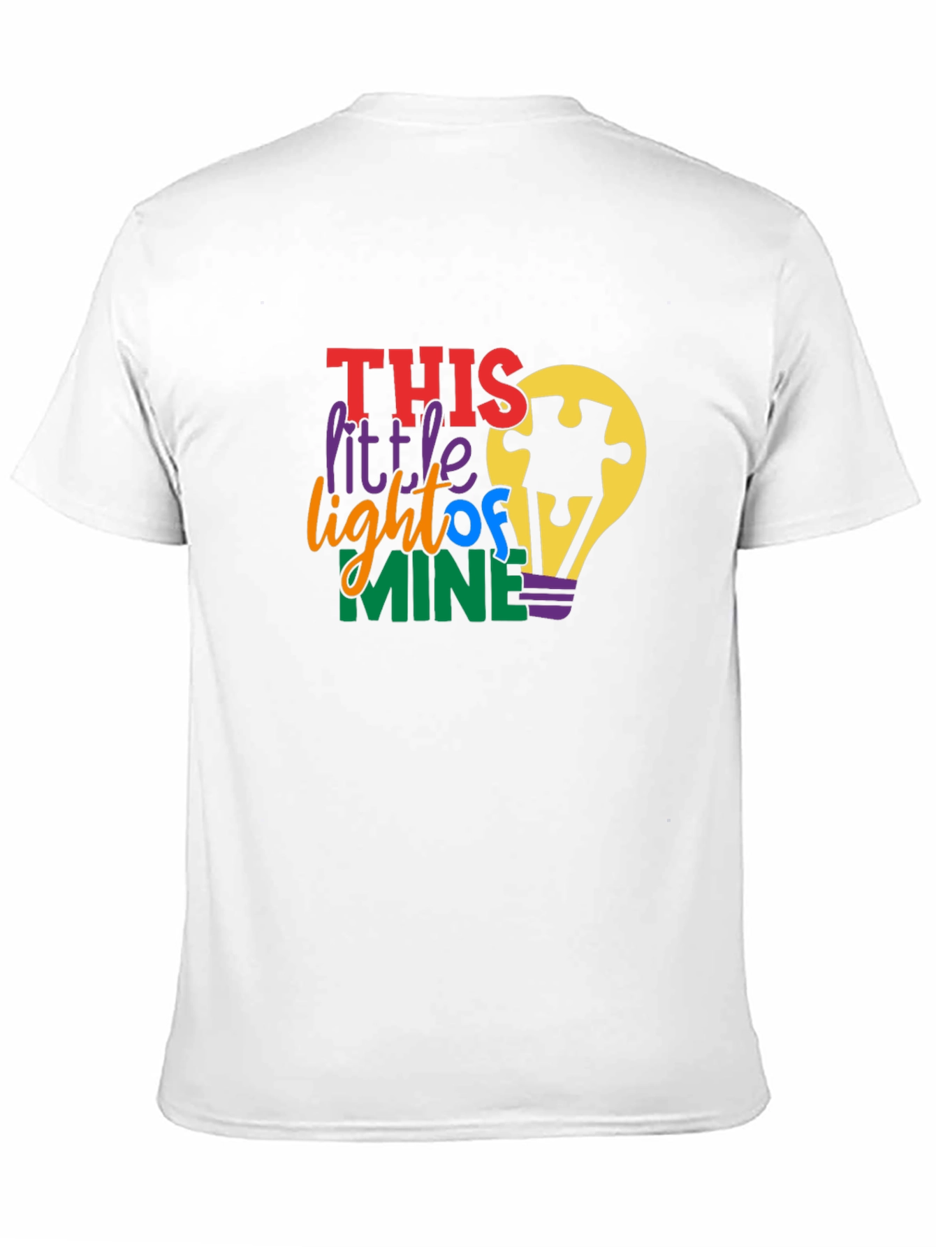 Autism Awareness This Little Light of Mine T-Shirt