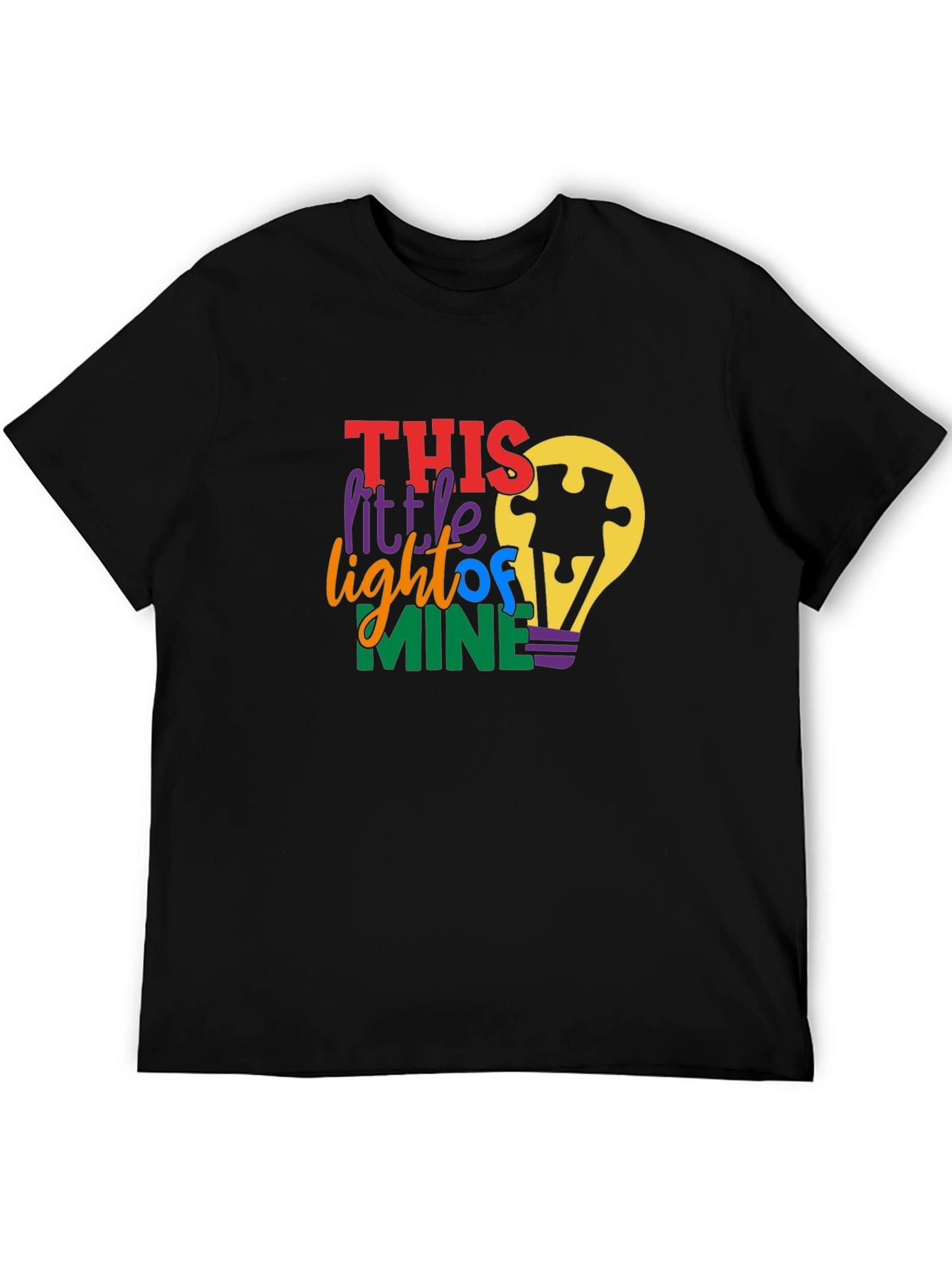 Autism Awareness This Little Light of Mine T-Shirt