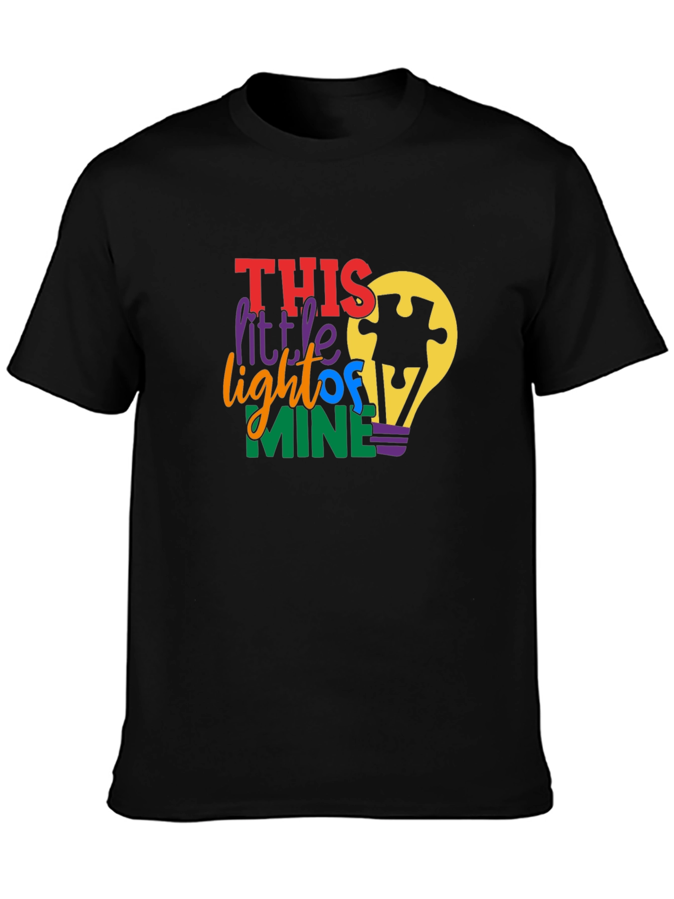 Autism Awareness This Little Light of Mine T-Shirt