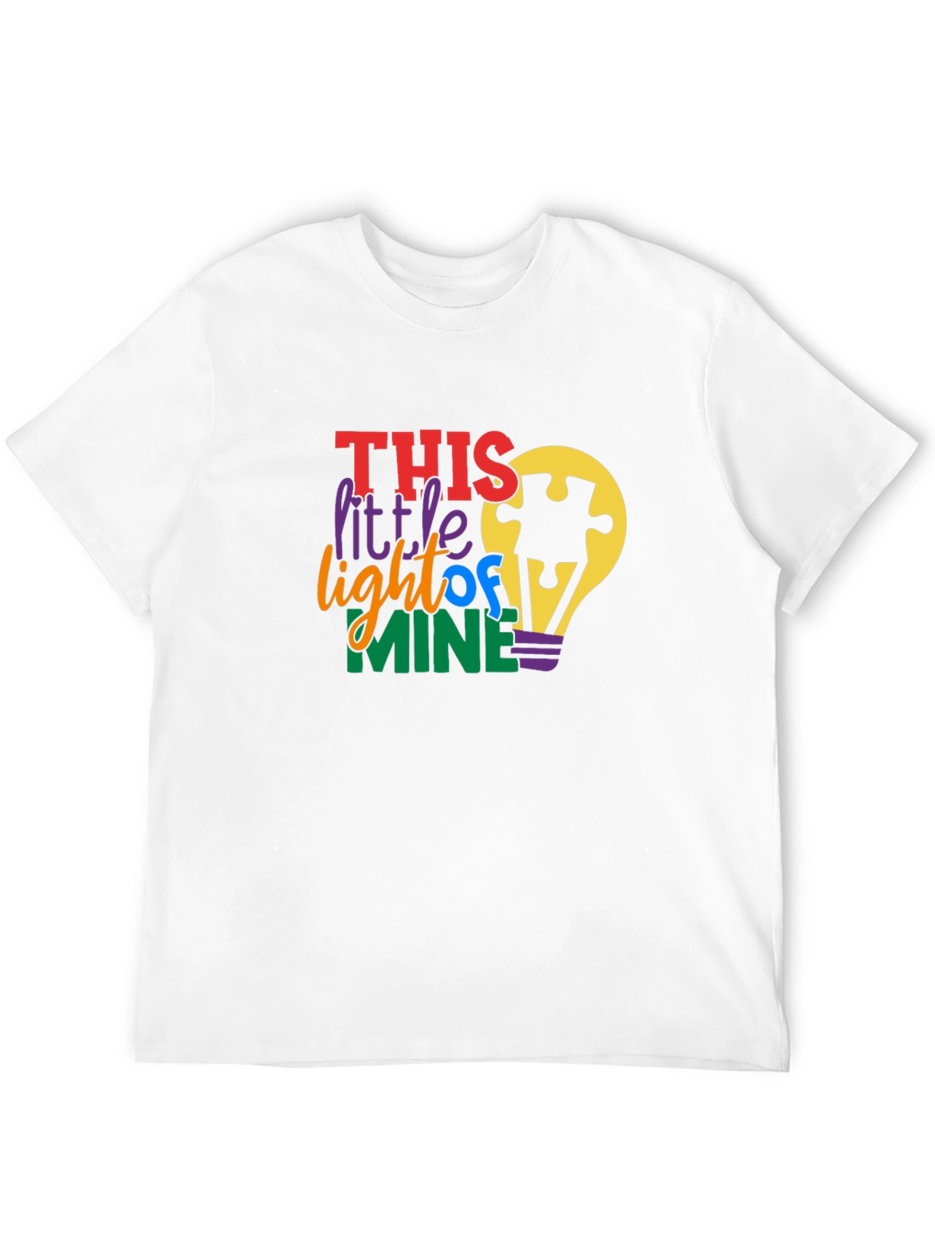 Autism Awareness This Little Light of Mine T-Shirt