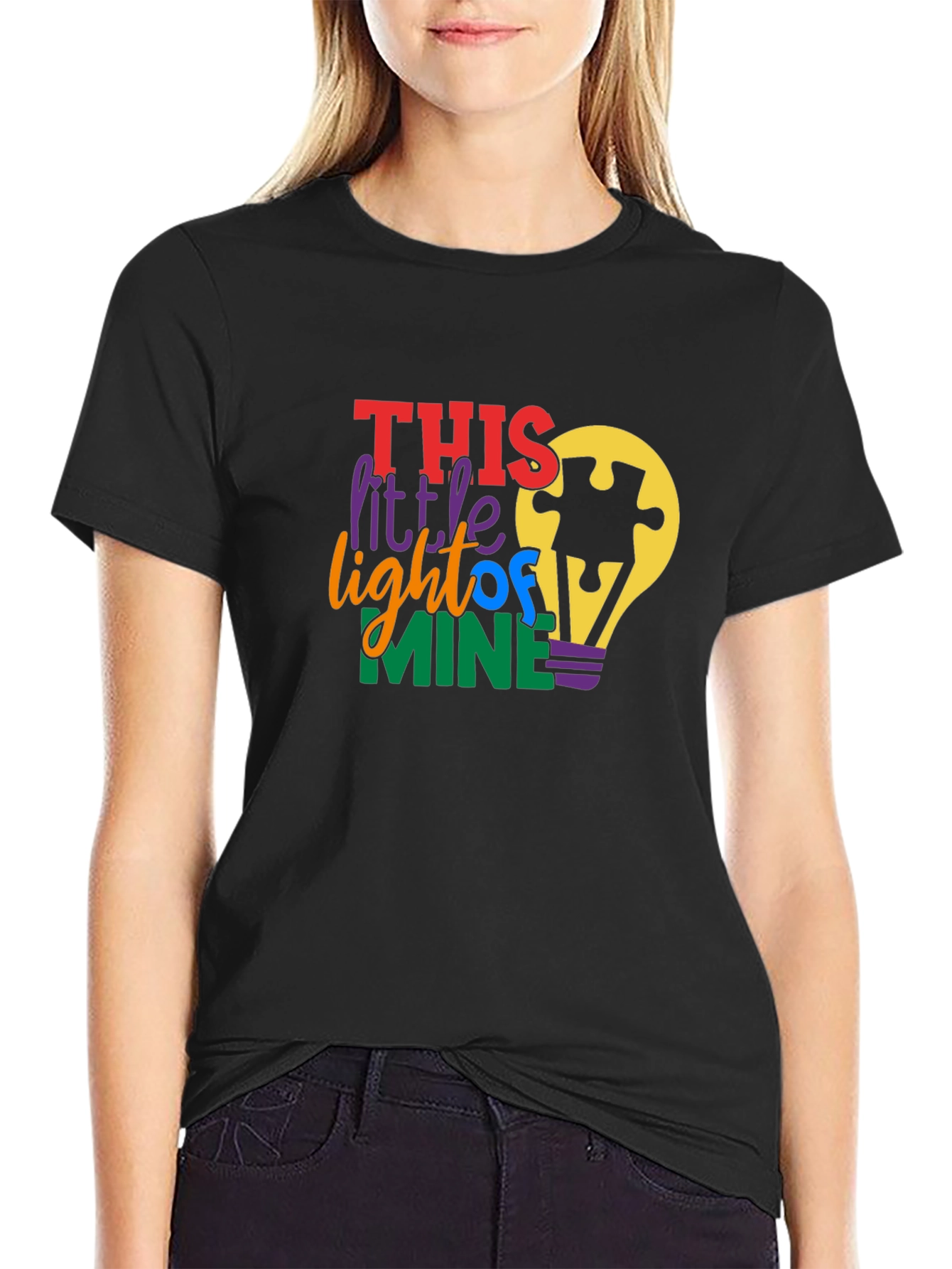 Autism Awareness This Little Light of Mine T-Shirt