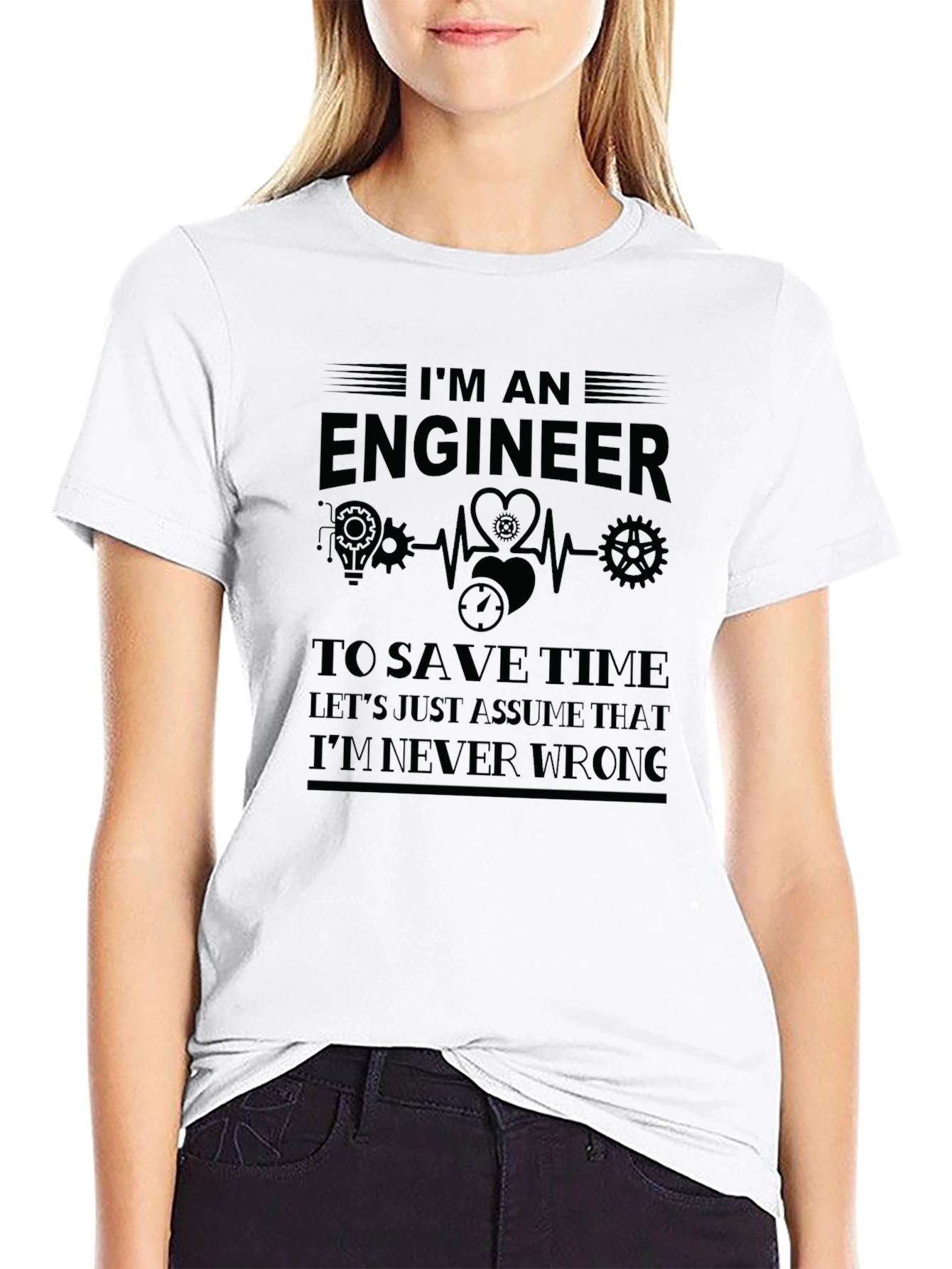 Engineer Humor Graphic T-Shirt