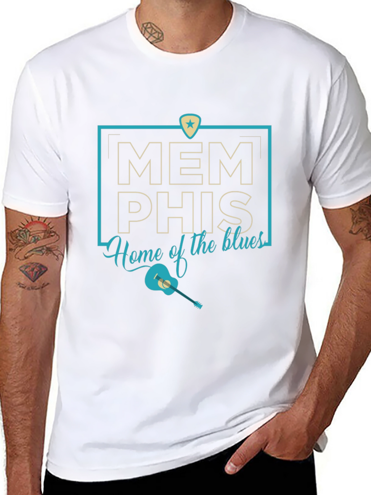 Memphis Blues T-Shirt - Home of the Blues!