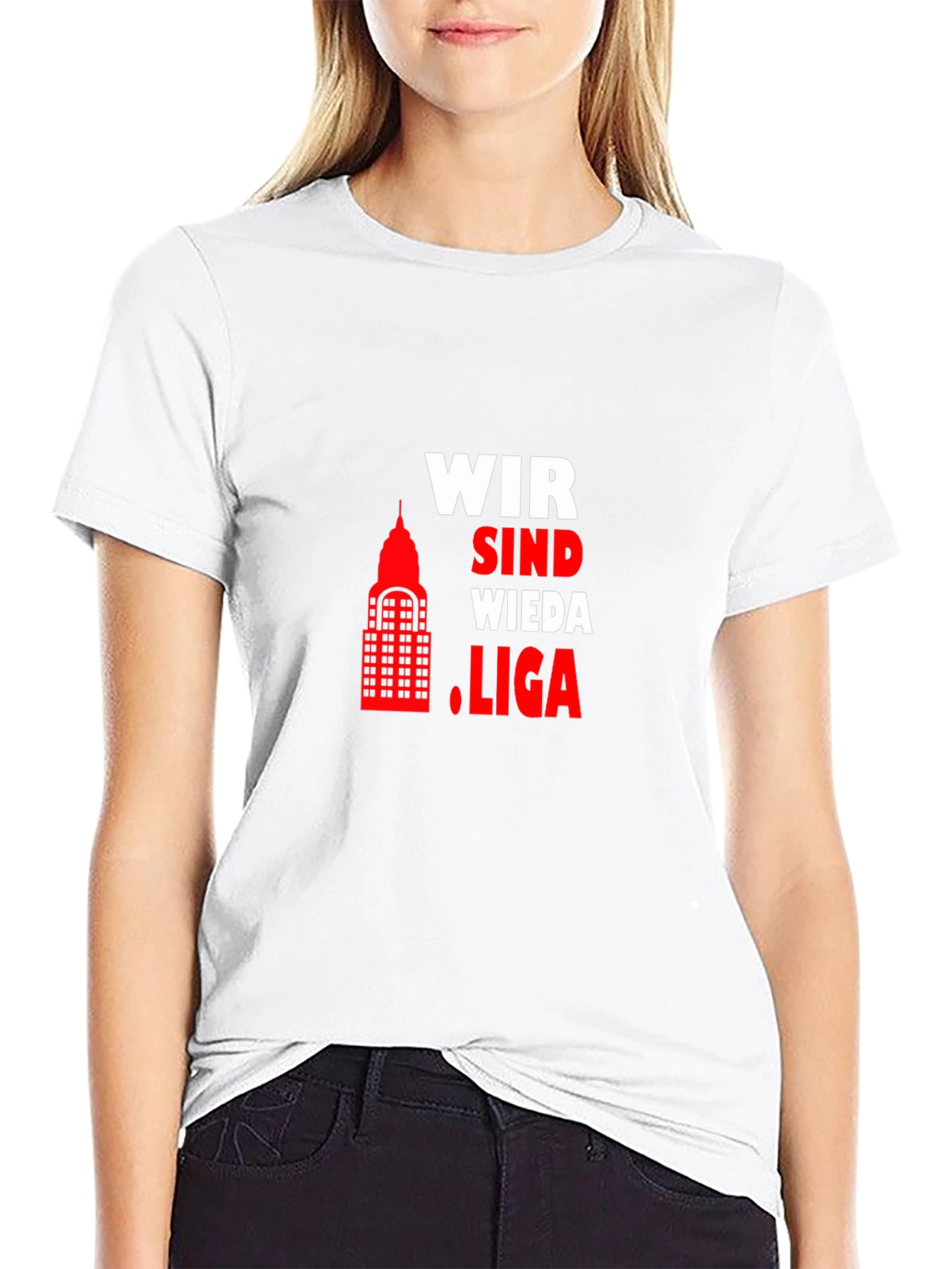 Wir Sind Wiede Liga Black T-Shirt
