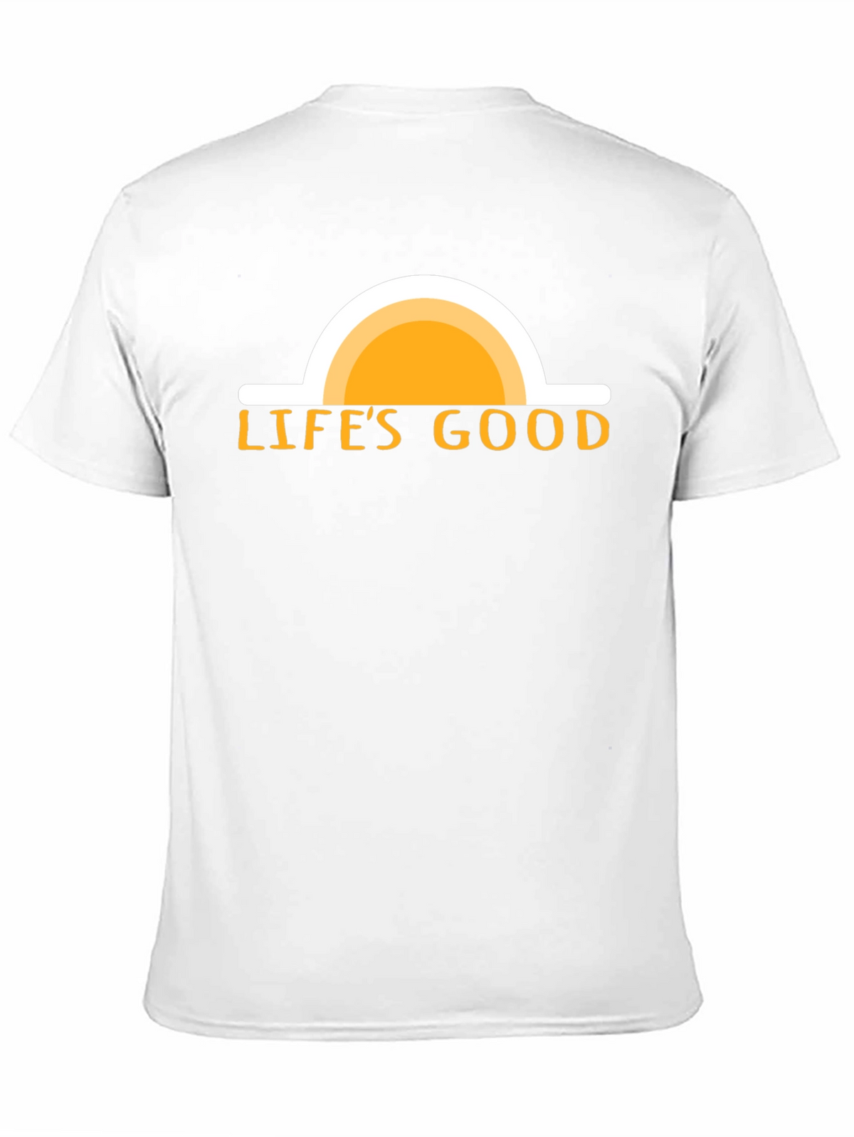 Lifes Good Graphic Tee - Black Cotton T-Shirt