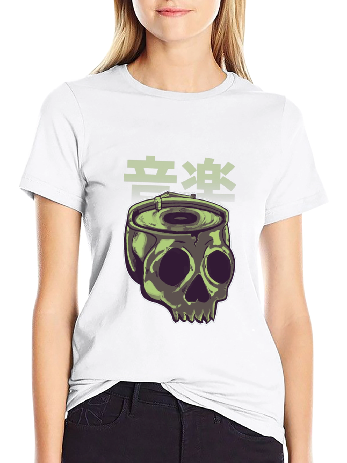 Skull Can T-Shirt - Edgy Urban Style