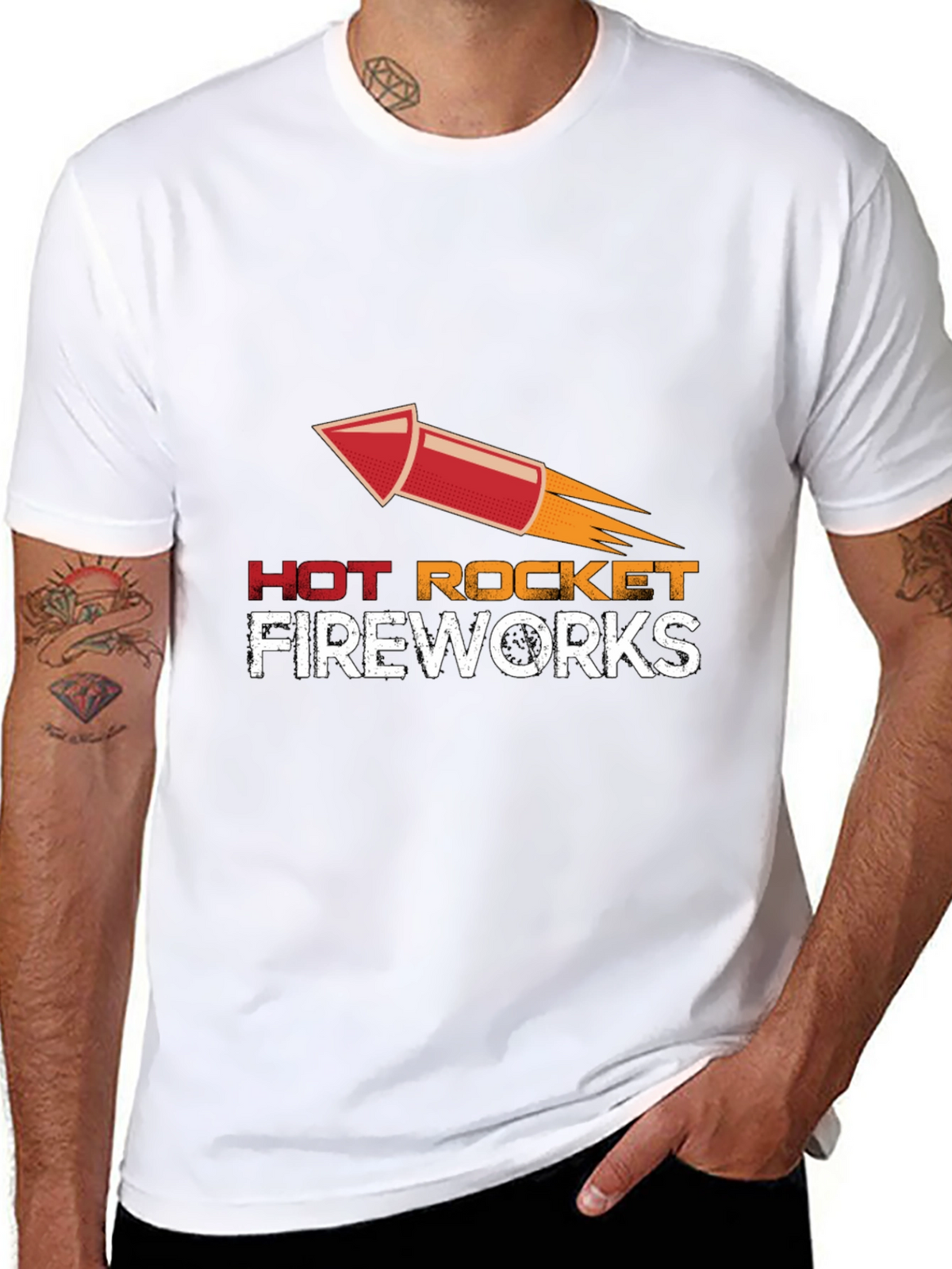 Hot Rocket Fireworks T-Shirt