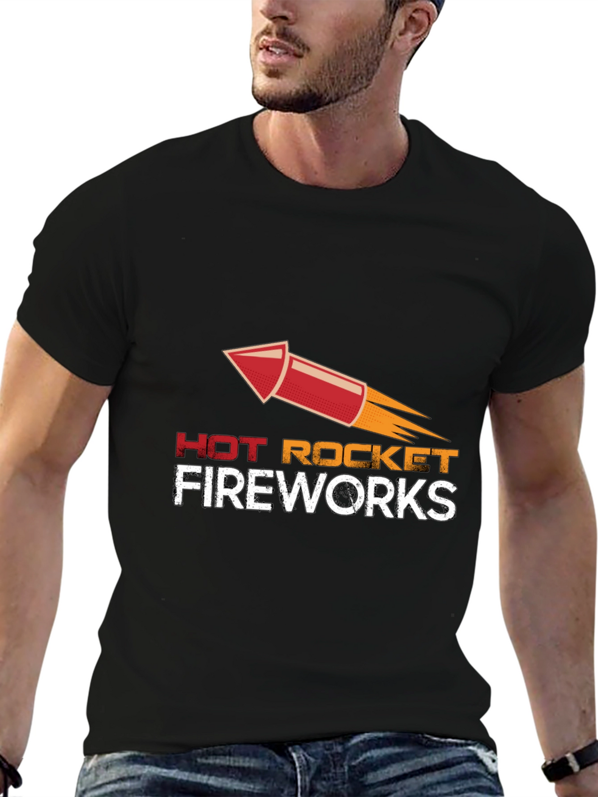 Hot Rocket Fireworks T-Shirt