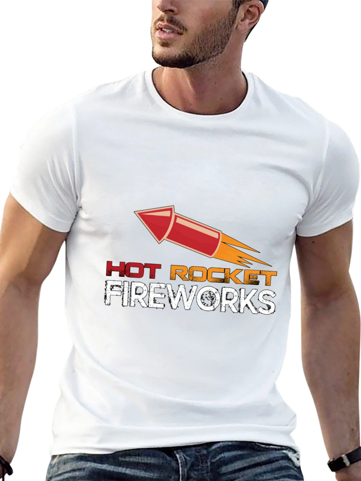 Hot Rocket Fireworks T-Shirt