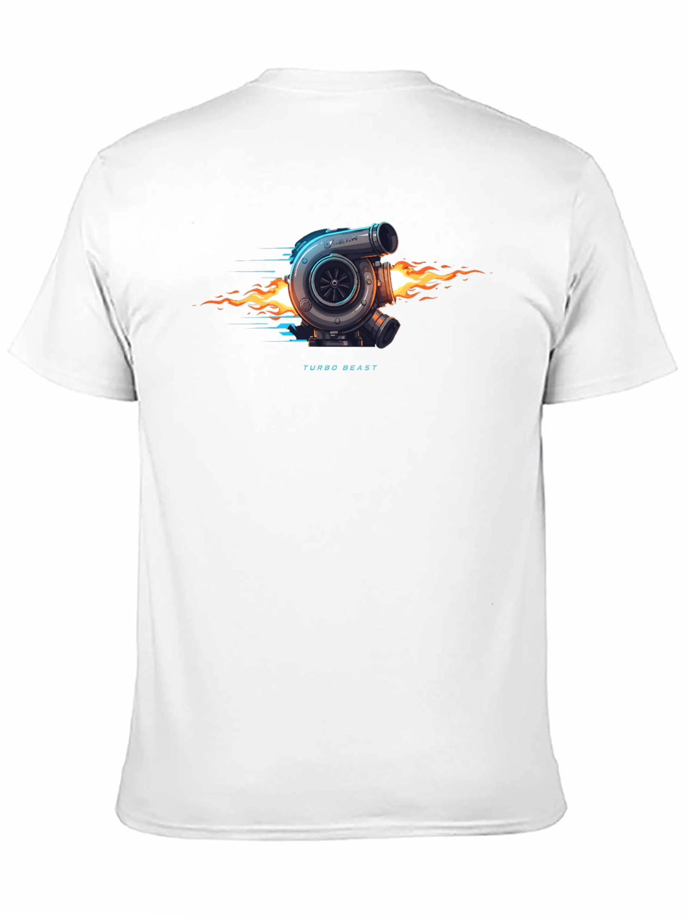 Turbo Beast Graphic Tee - Black Cotton T-Shirt