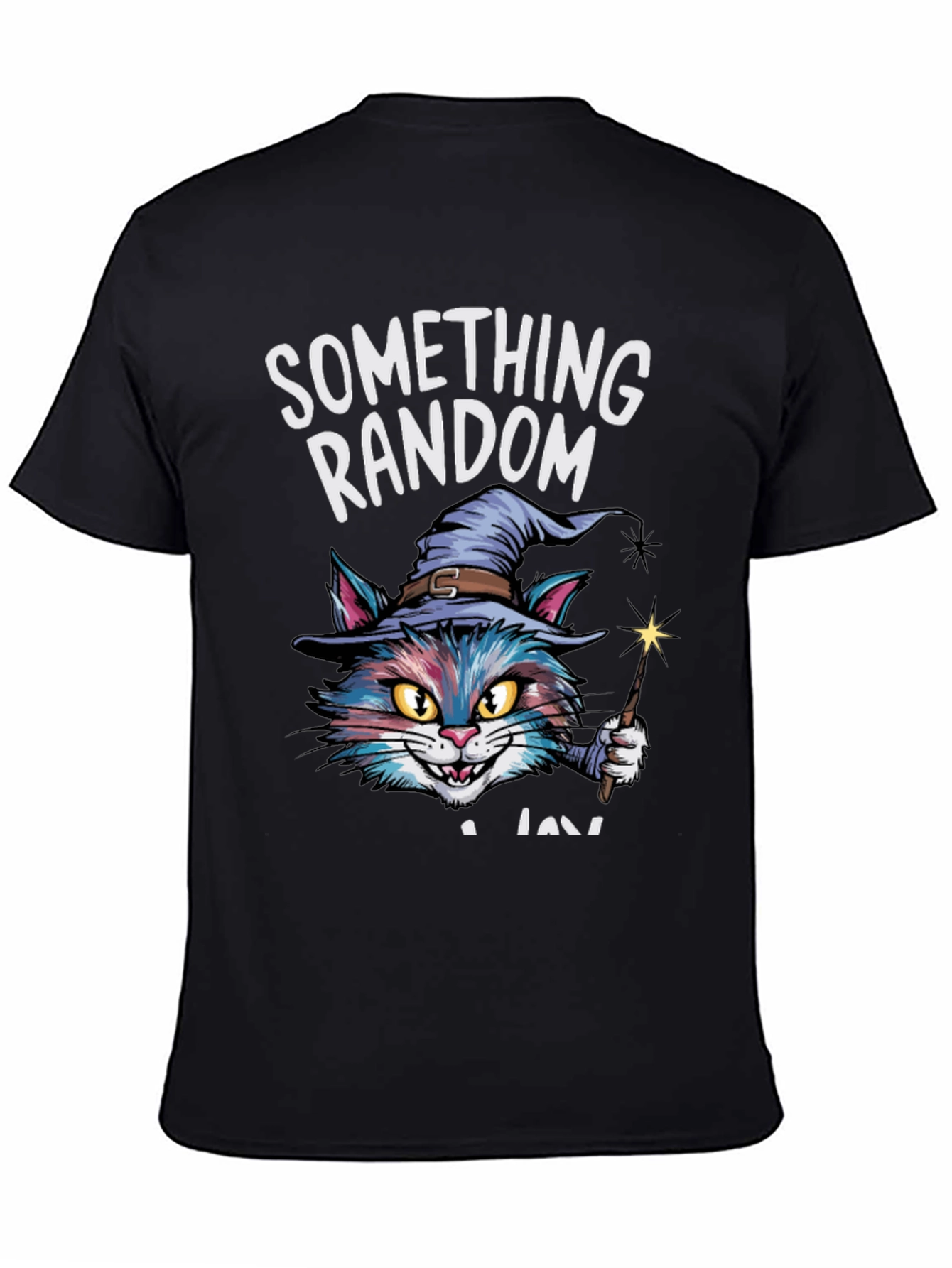 Something Random Cat Wizard T-Shirt - Unisex