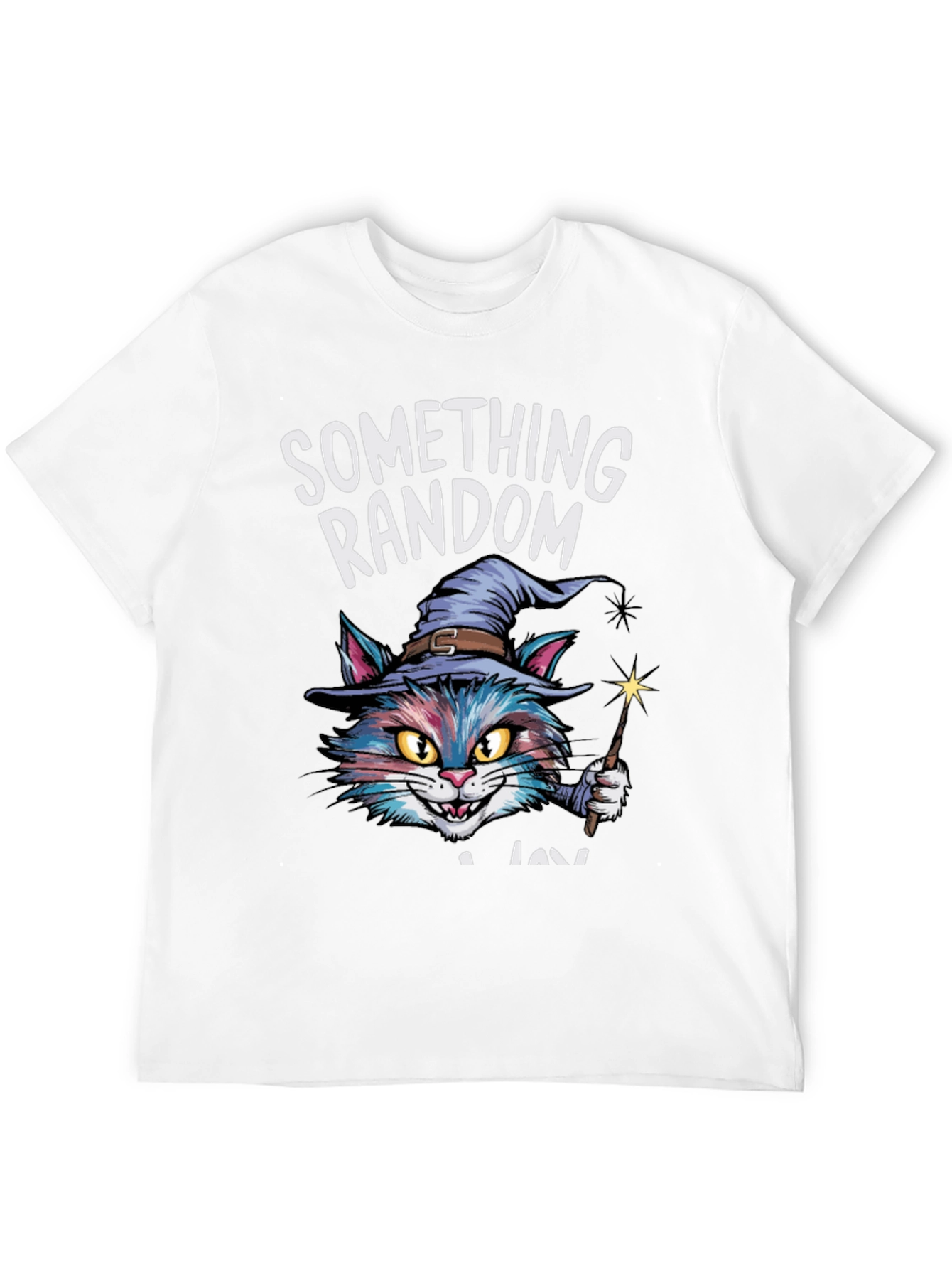 Something Random Cat Wizard T-Shirt - Unisex