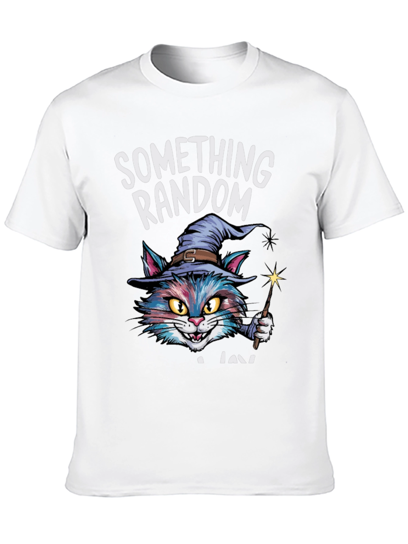 Something Random Cat Wizard T-Shirt - Unisex