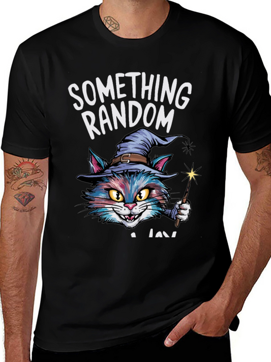 Something Random Cat Wizard T-Shirt - Unisex