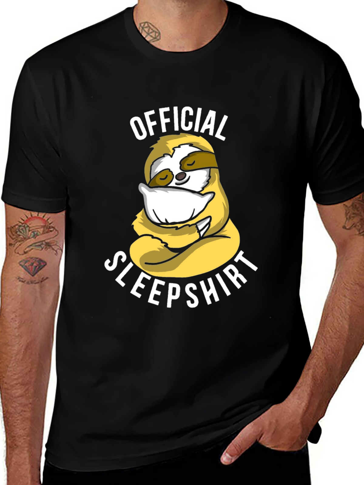 Official Sleepshirt Funny Sloth T-Shirt
