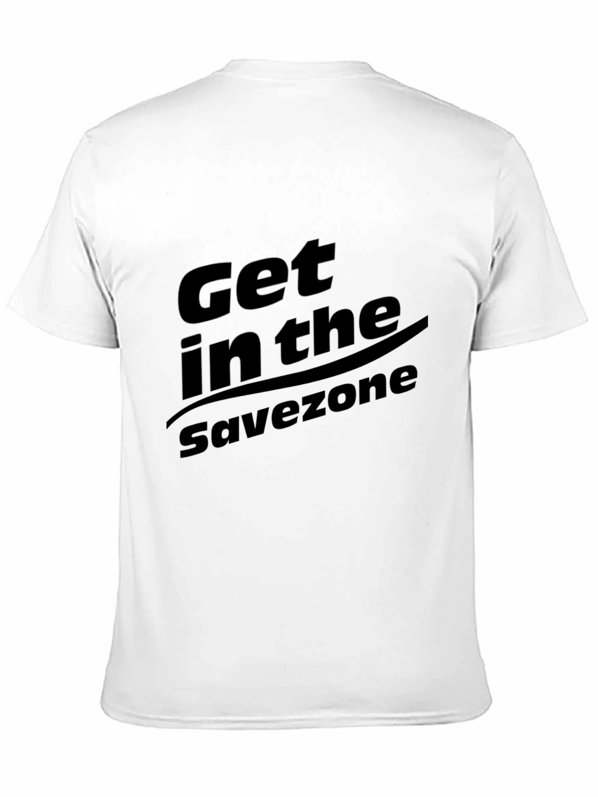 Get in the Savezone Black Graphic Tee