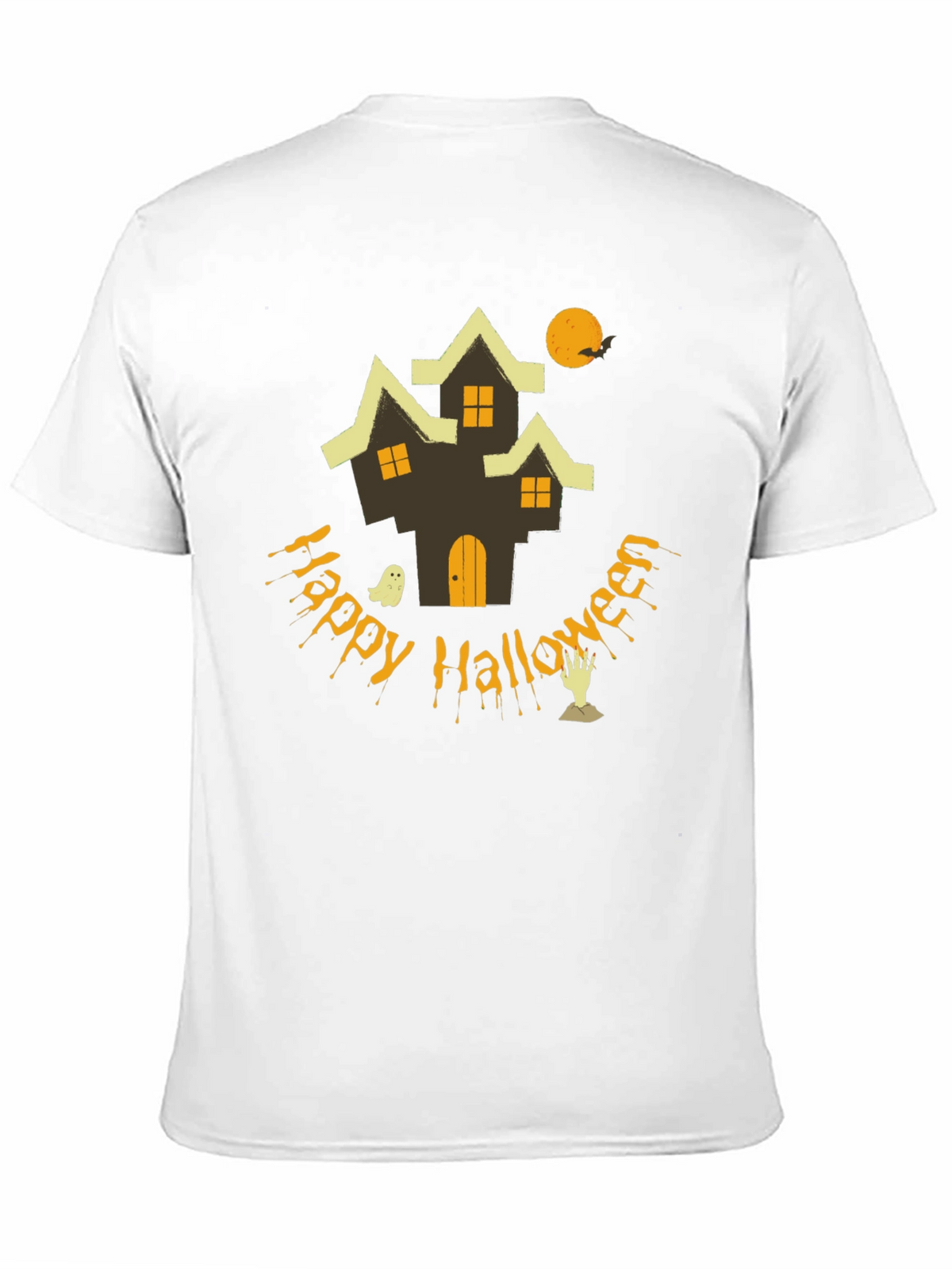 Happy Halloween Graphic Tee - Spooky Season Shirt