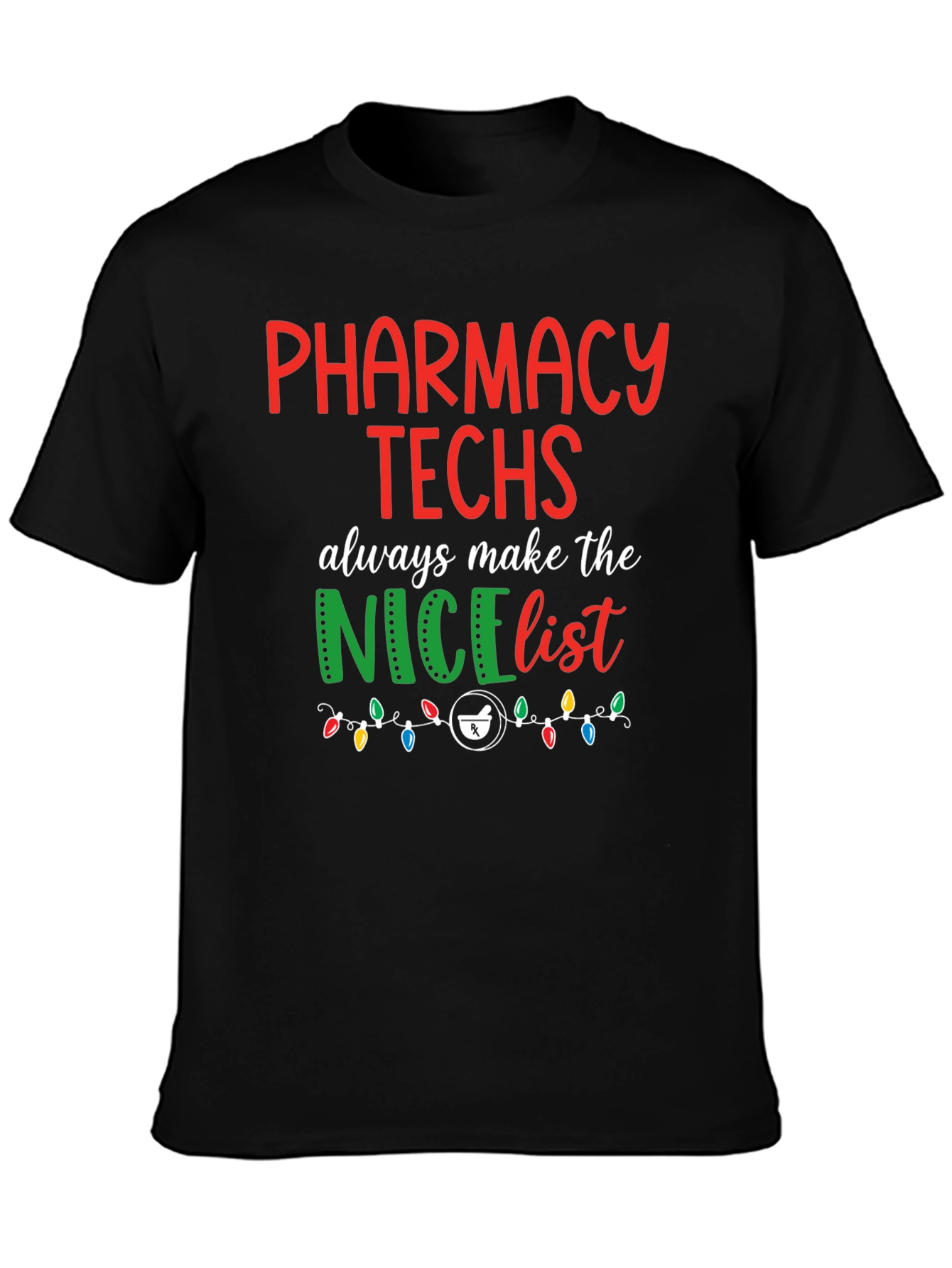 Pharmacy Techs Christmas T-Shirt
