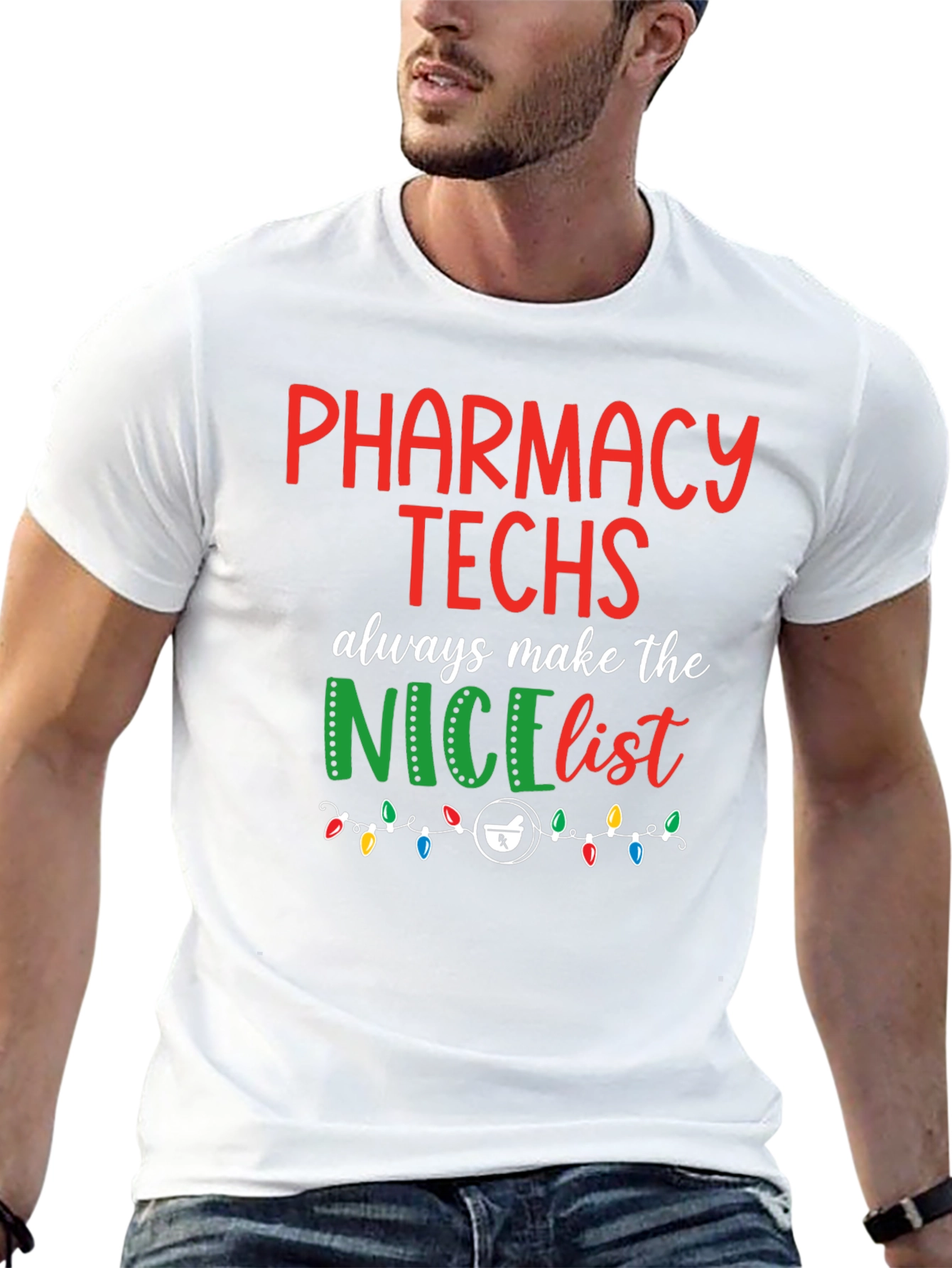 Pharmacy Techs Christmas T-Shirt