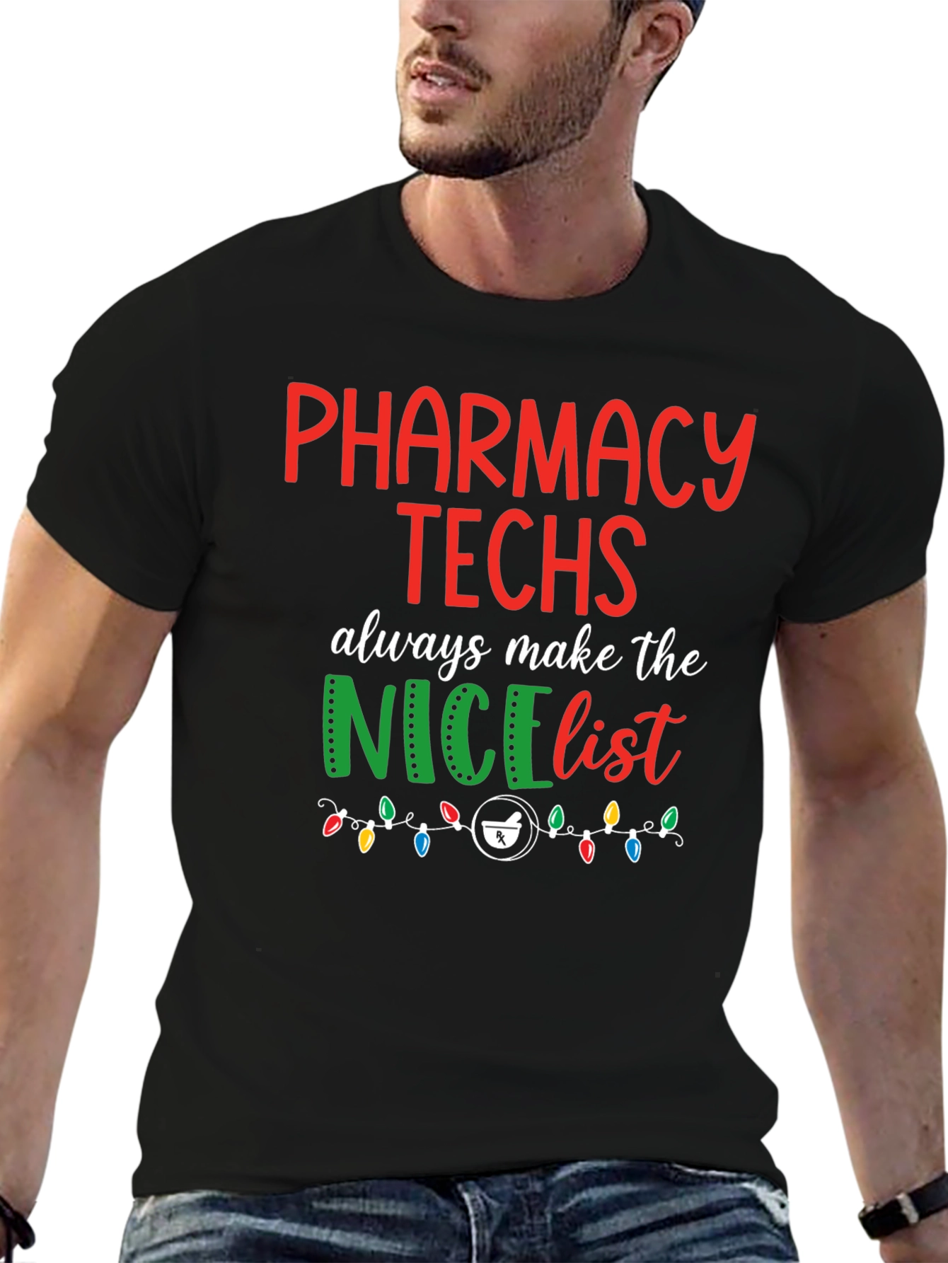 Pharmacy Techs Christmas T-Shirt