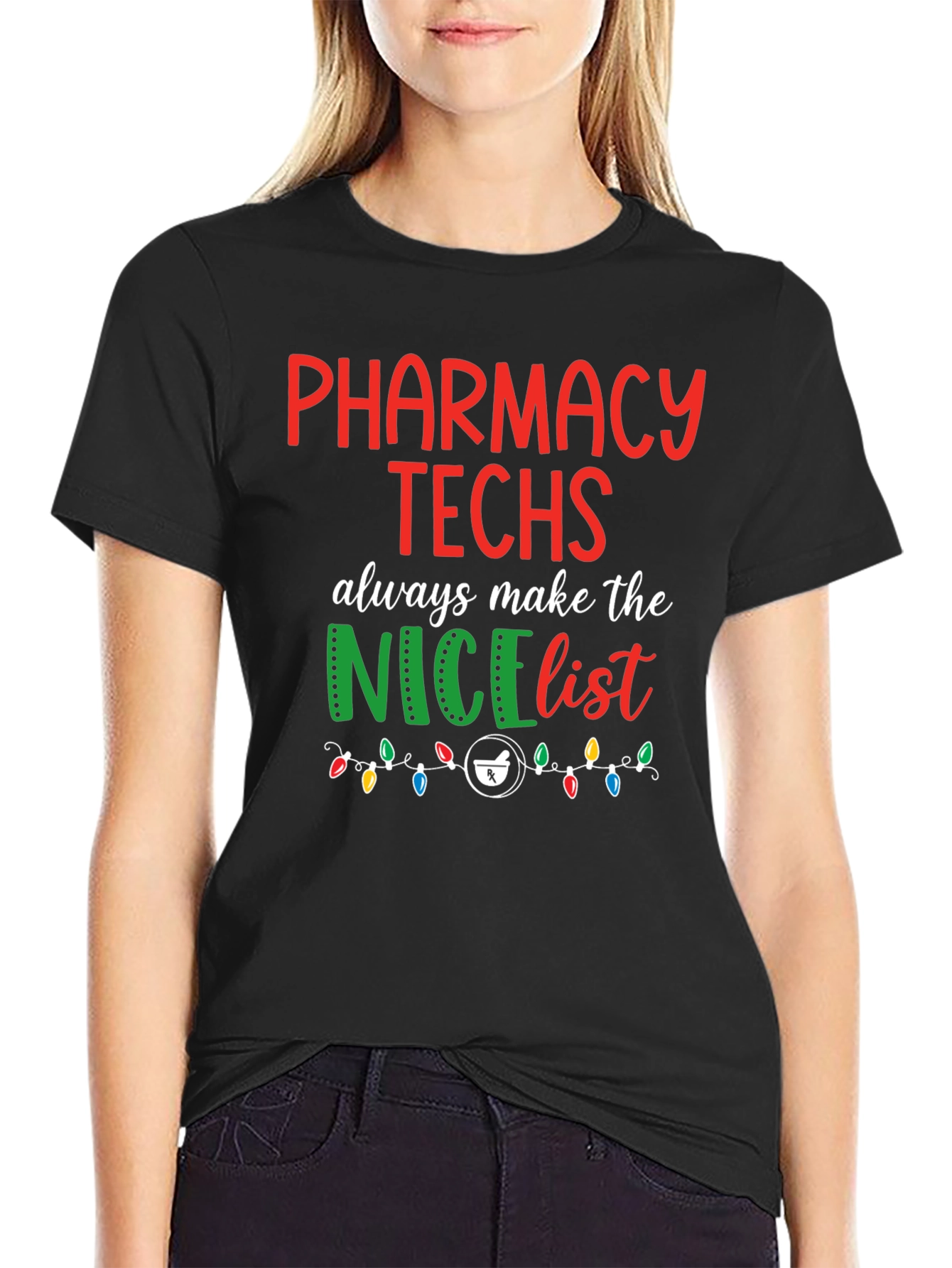 Pharmacy Techs Christmas T-Shirt