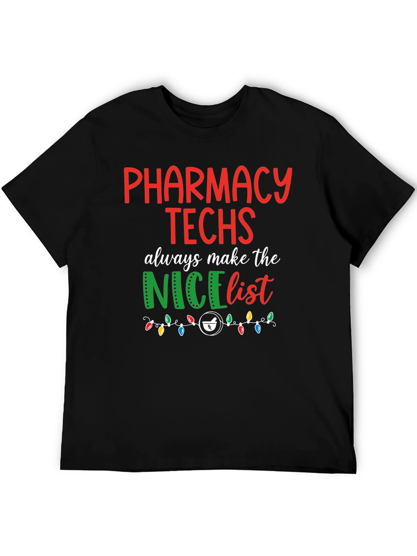 Pharmacy Techs Christmas T-Shirt