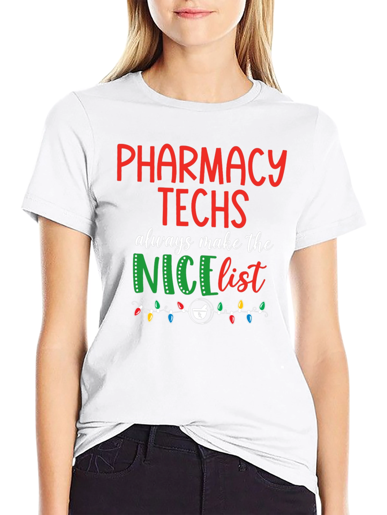Pharmacy Techs Christmas T-Shirt