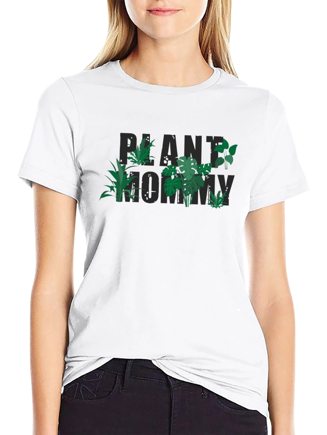 Plant Mommy Black T-Shirt