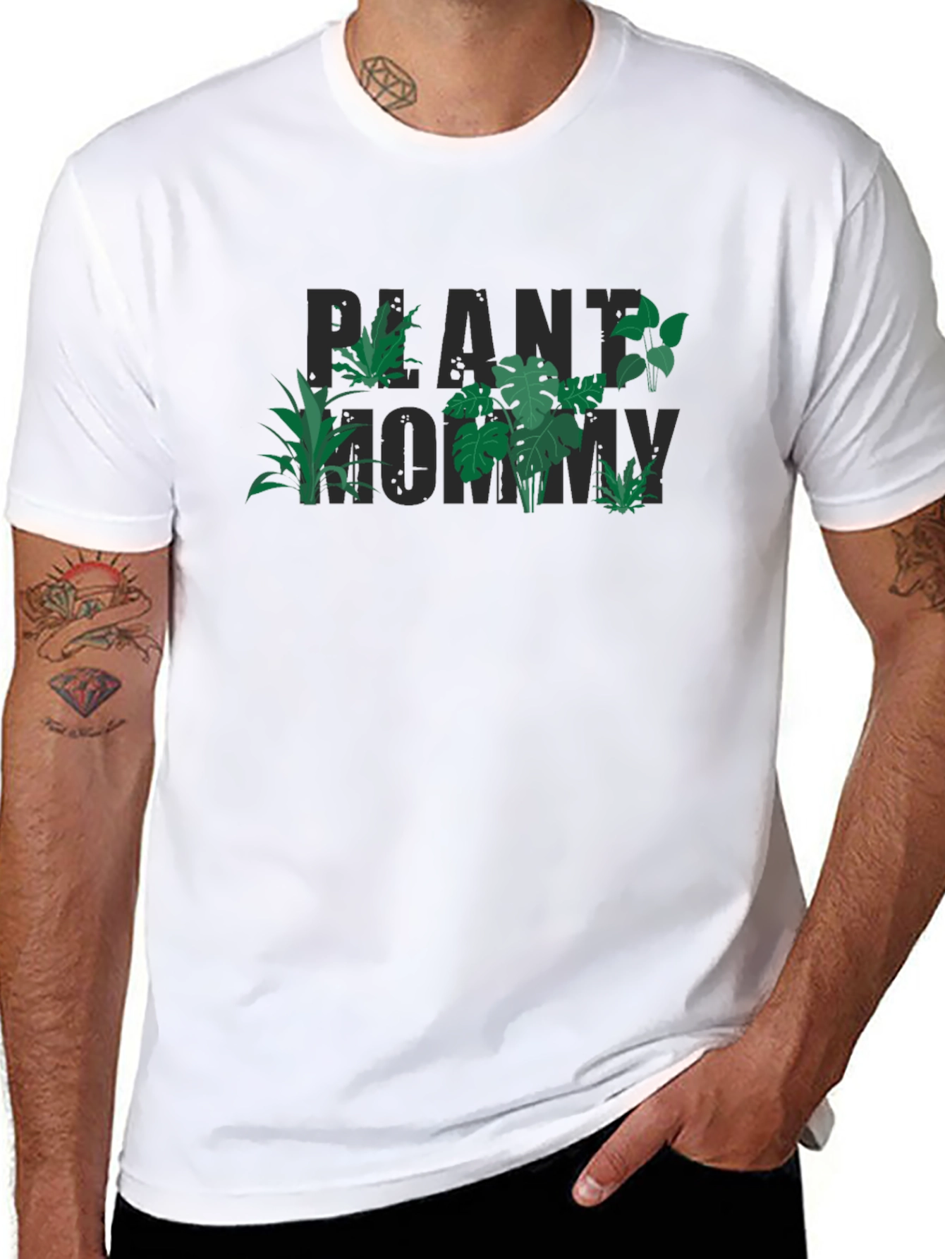 Plant Mommy Black T-Shirt